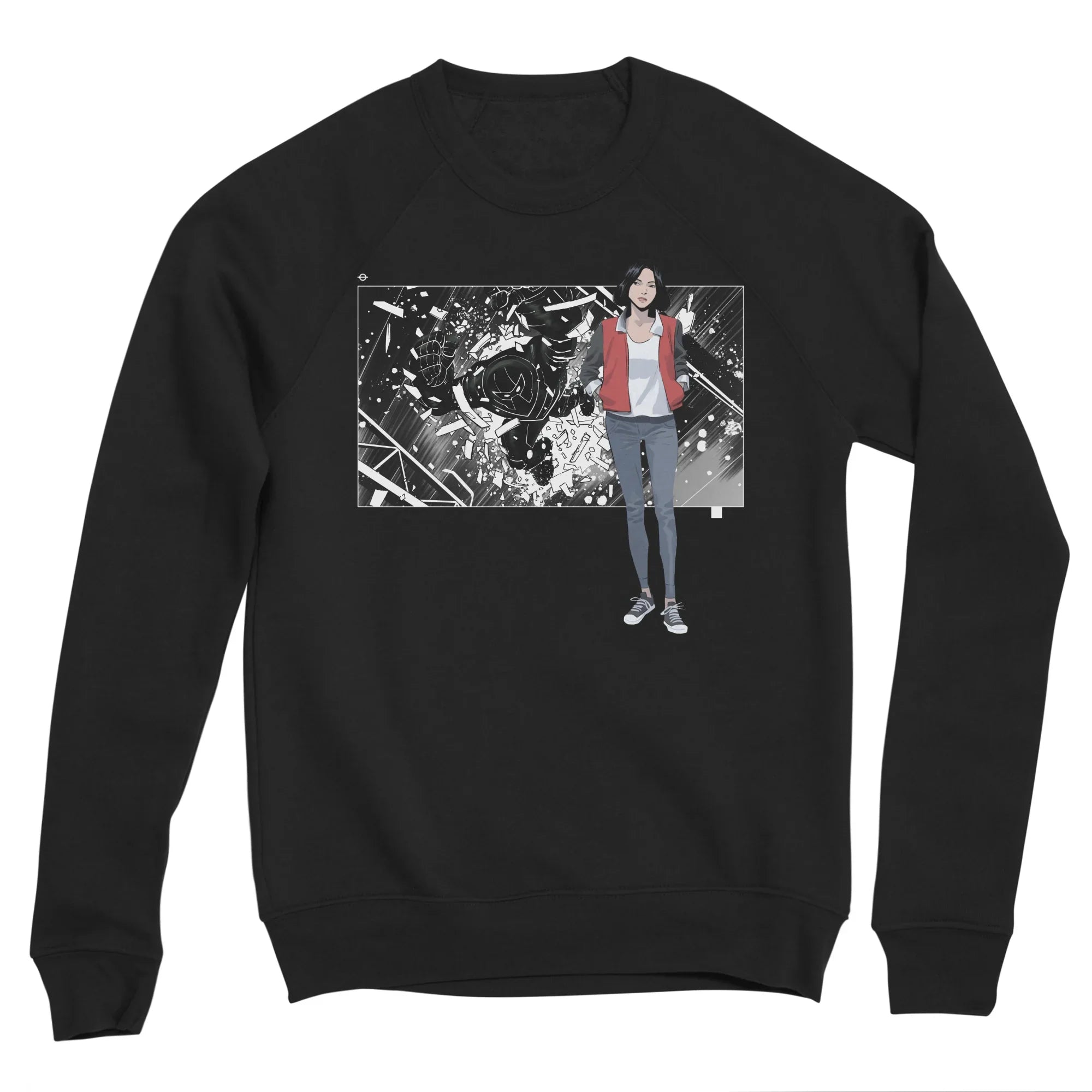 5 Years: Radiant Red — Womens Sweatshirt