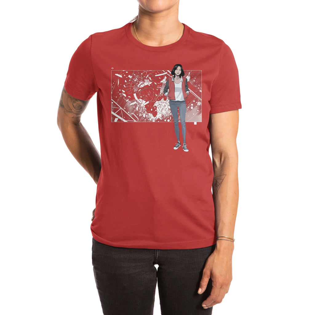 5 Years: Radiant Red — Womens T Shirt