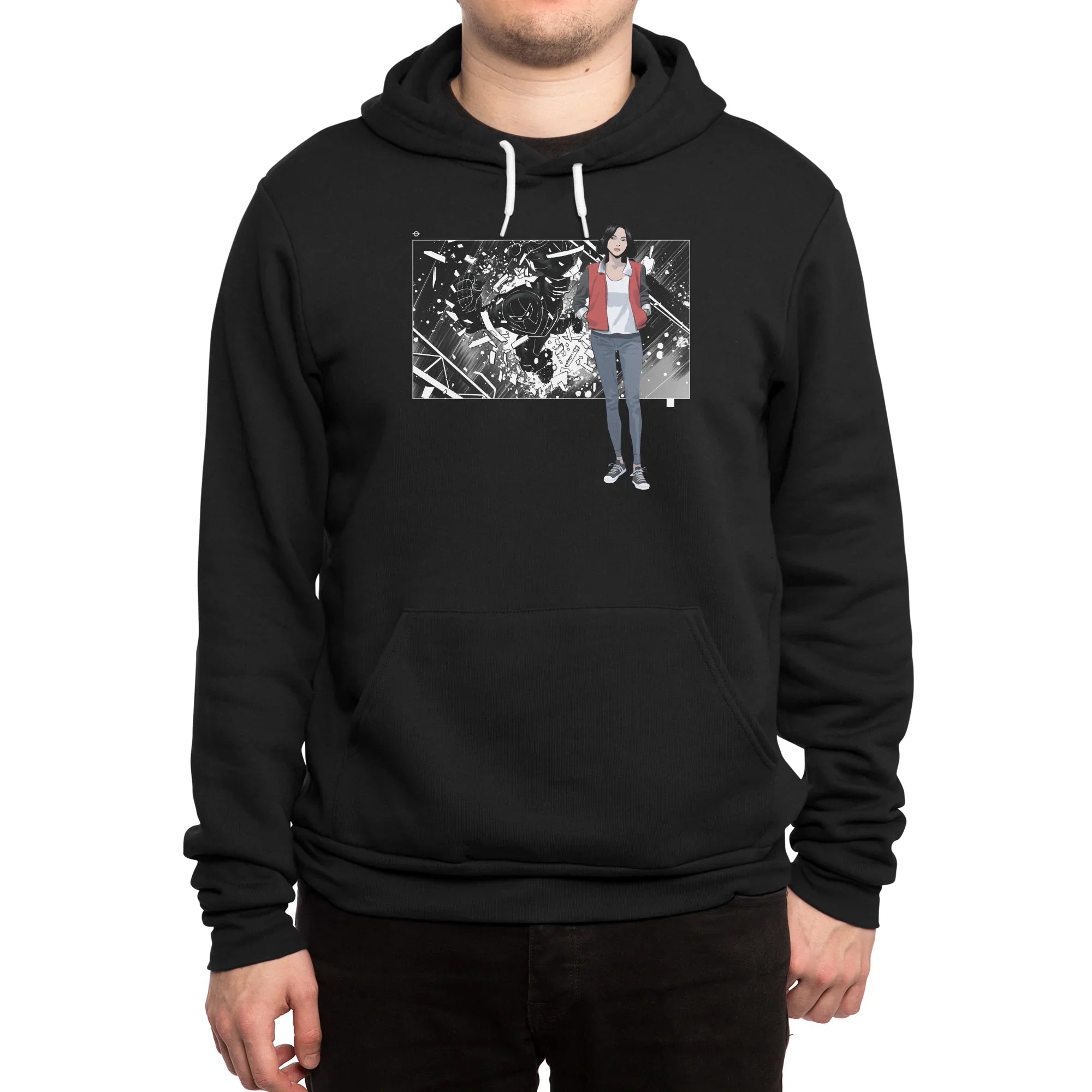 5 Years: Radiant Red — Mens Pullover Hoody