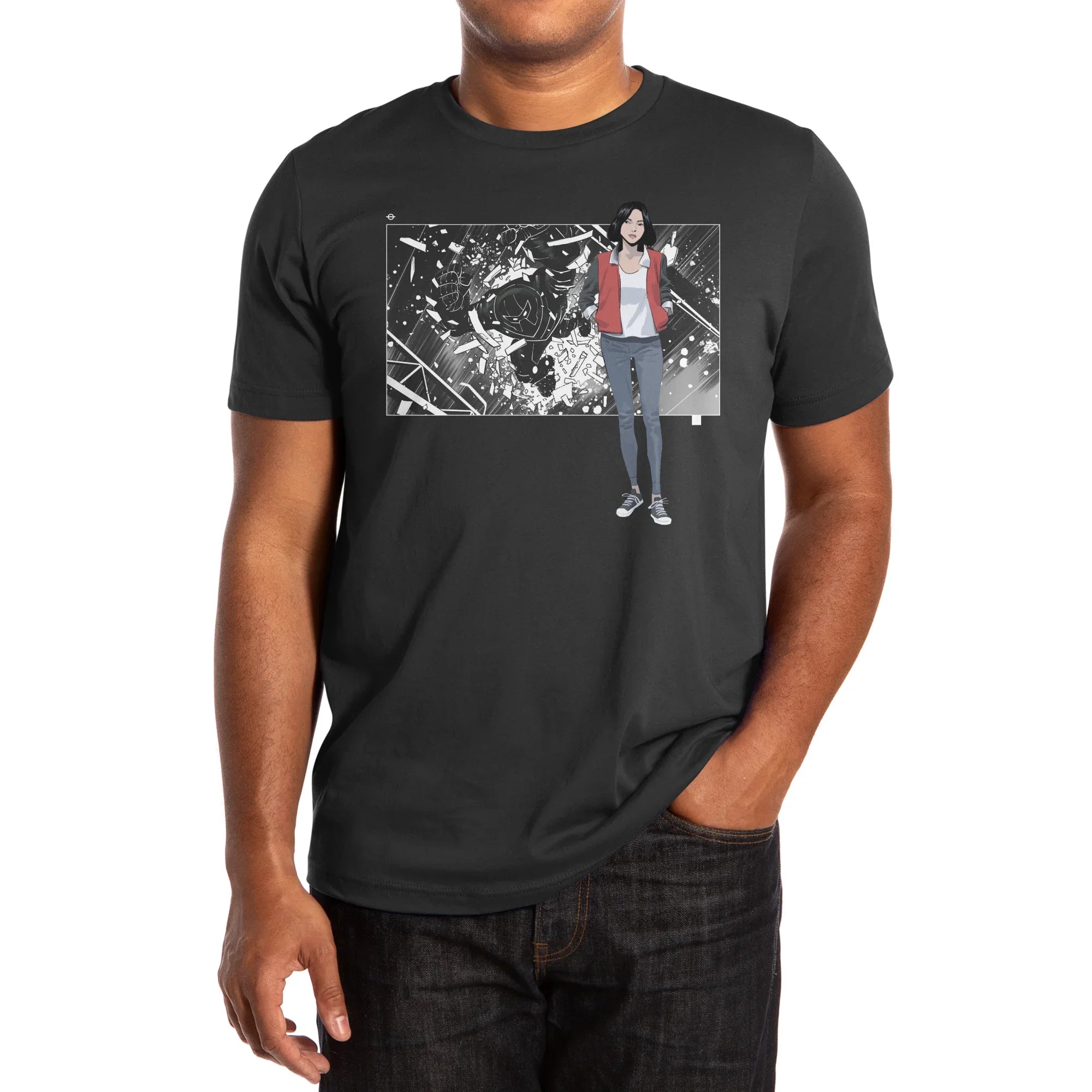 5 Years: Radiant Red — Mens T Shirt