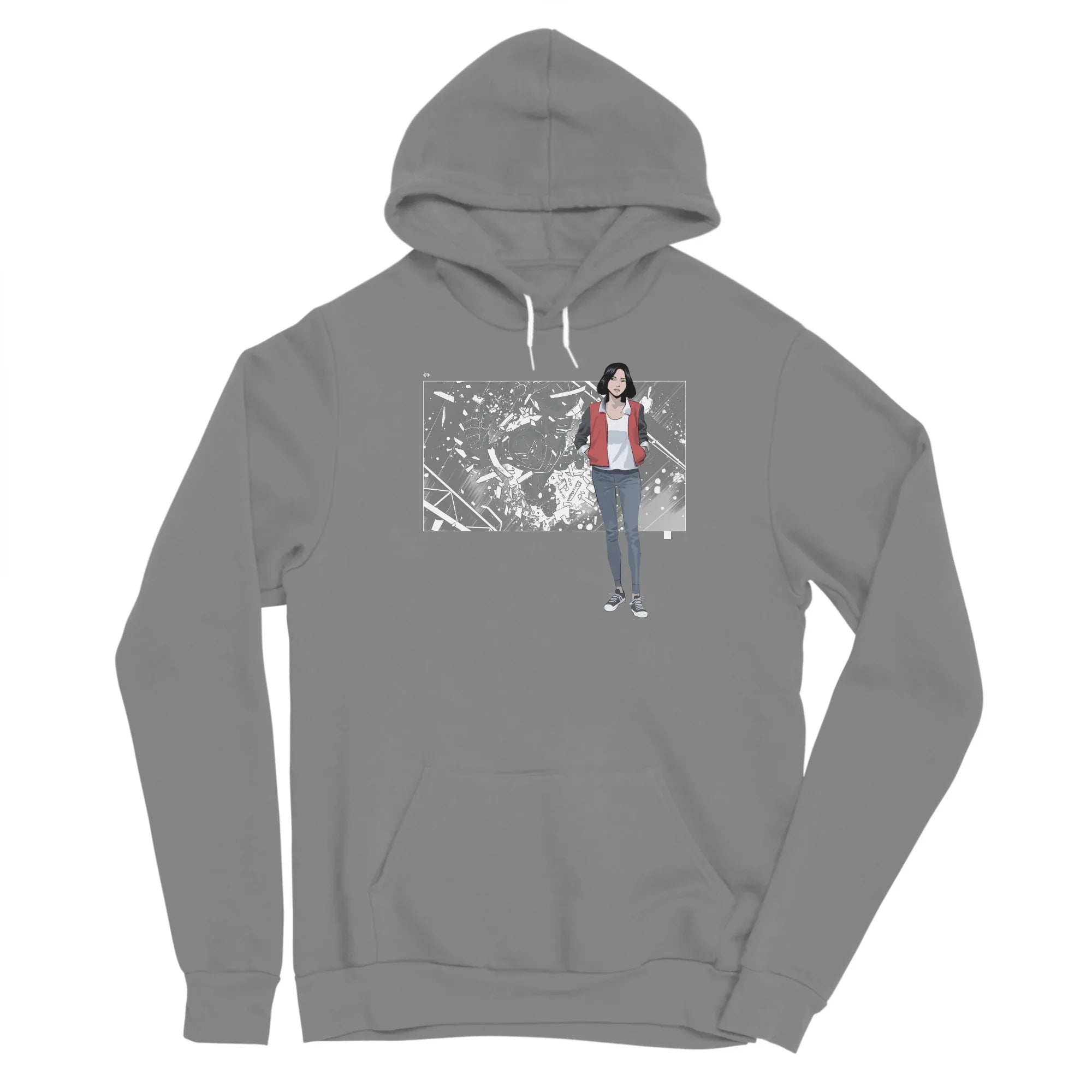 5 Years: Radiant Red — Mens Pullover Hoody