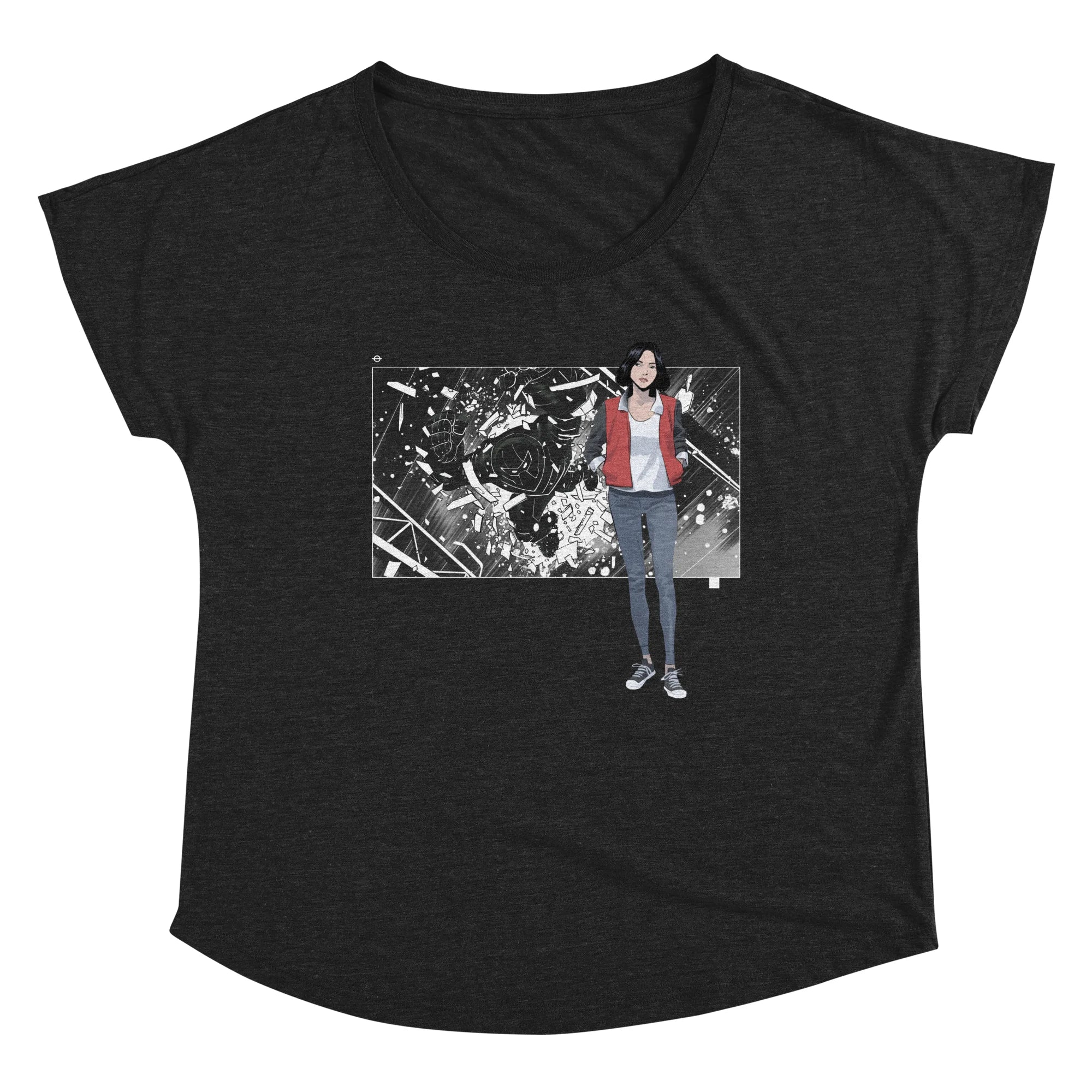 5 Years: Radiant Red — Womens Scoop Neck