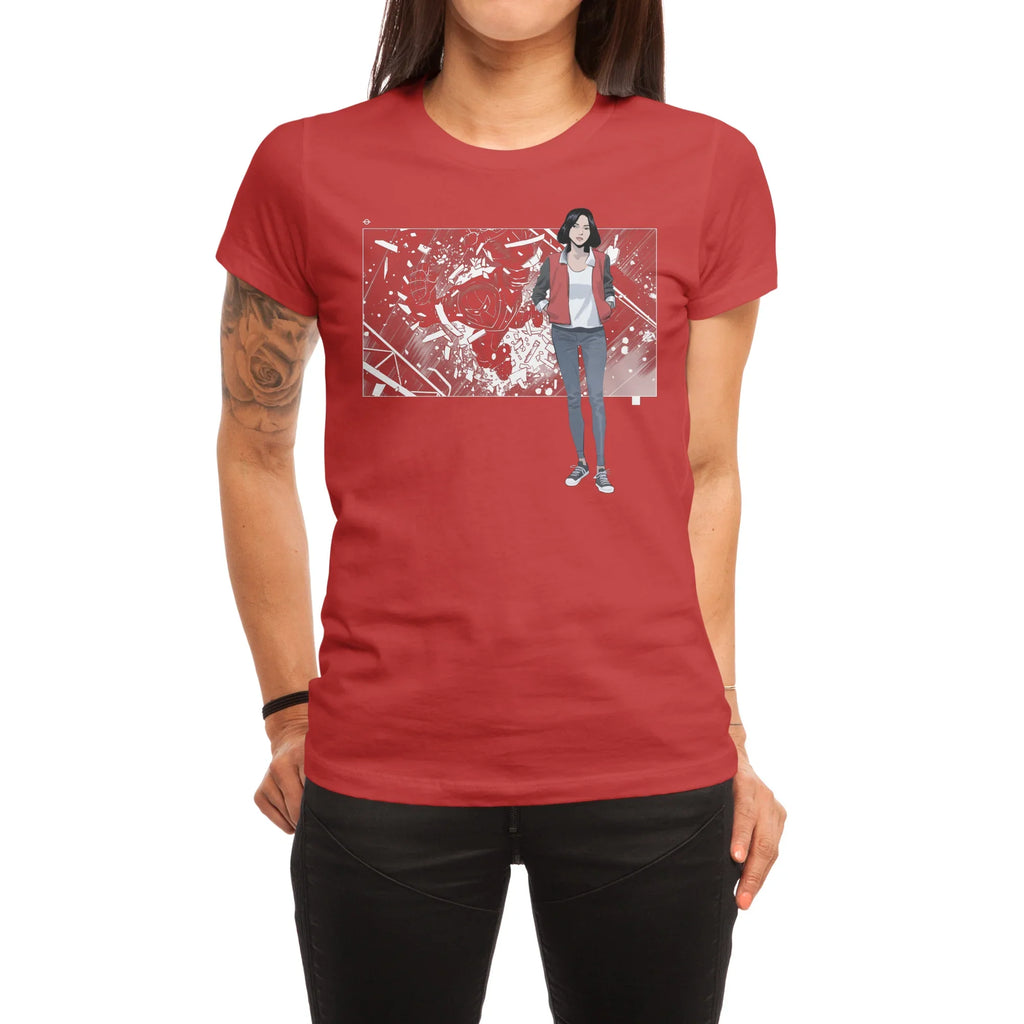 5 Years: Radiant Red — Womens T Shirt