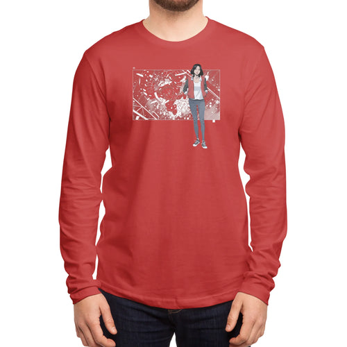 5 Years: Radiant Red — Mens Longsleeve T Shirt