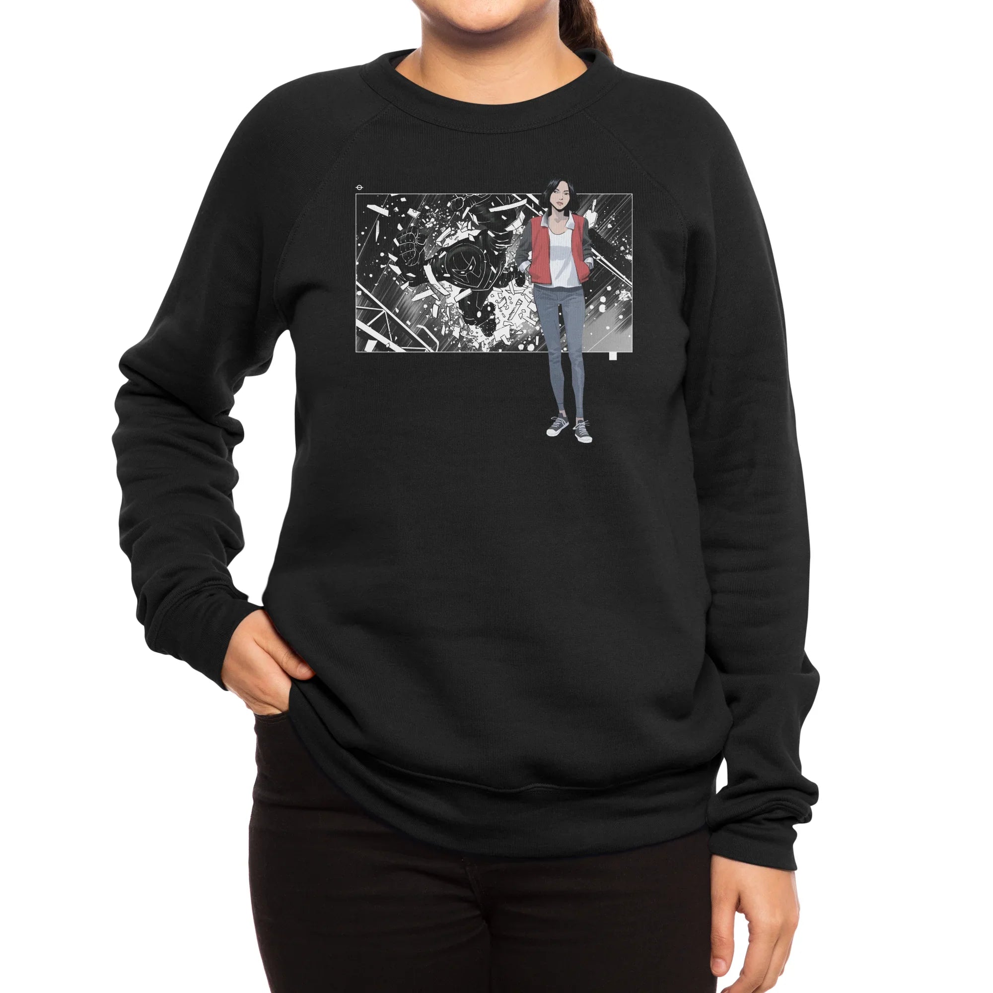 5 Years: Radiant Red — Womens Sweatshirt