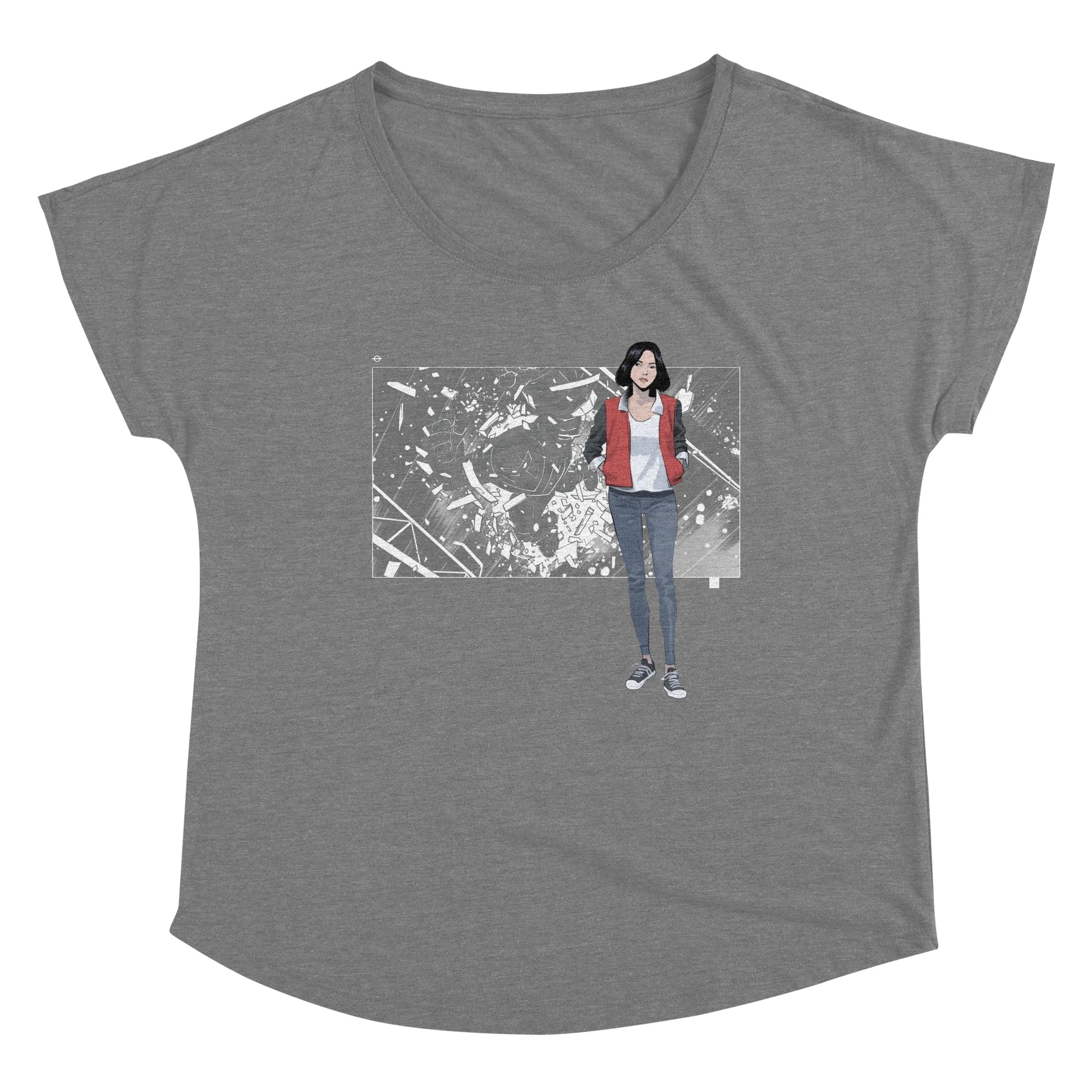 5 Years: Radiant Red — Womens Scoop Neck