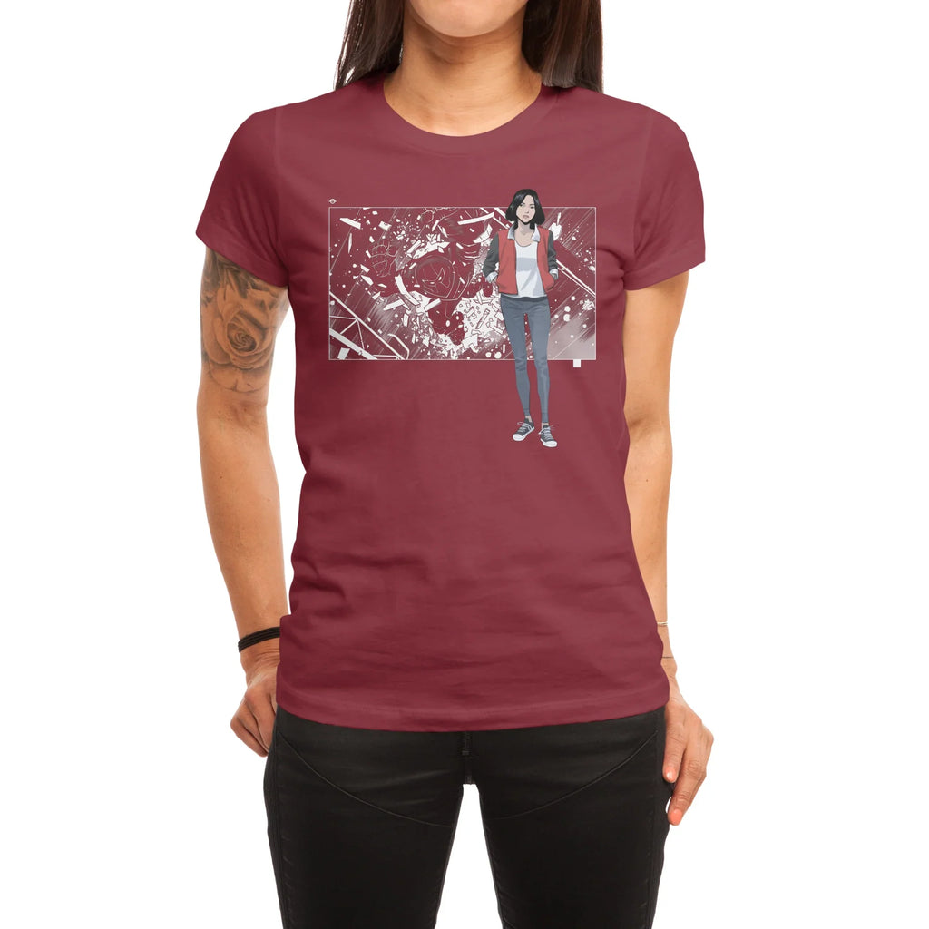 5 Years: Radiant Red — Womens T Shirt