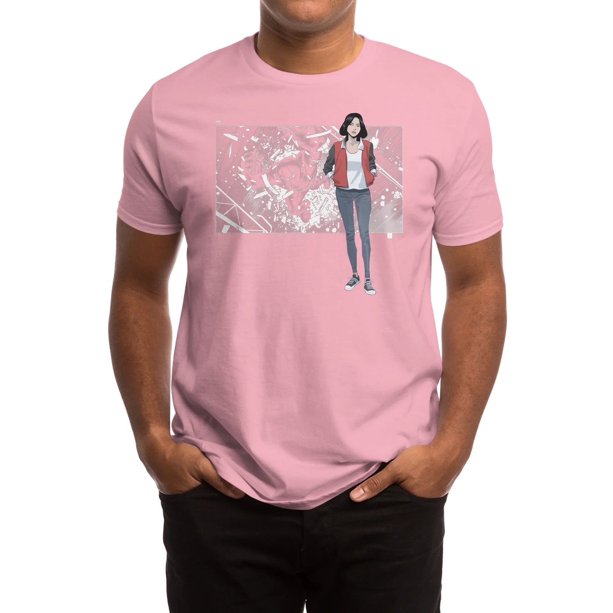 5 Years: Radiant Red — Mens T Shirt