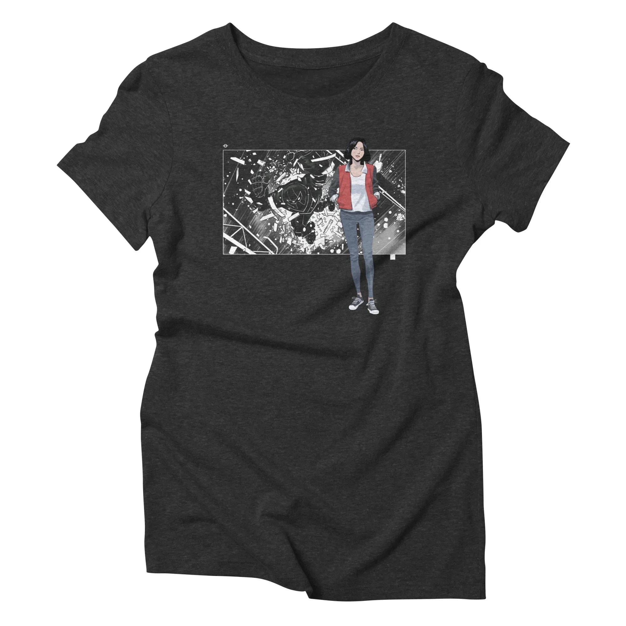 5 Years: Radiant Red — Womens T Shirt