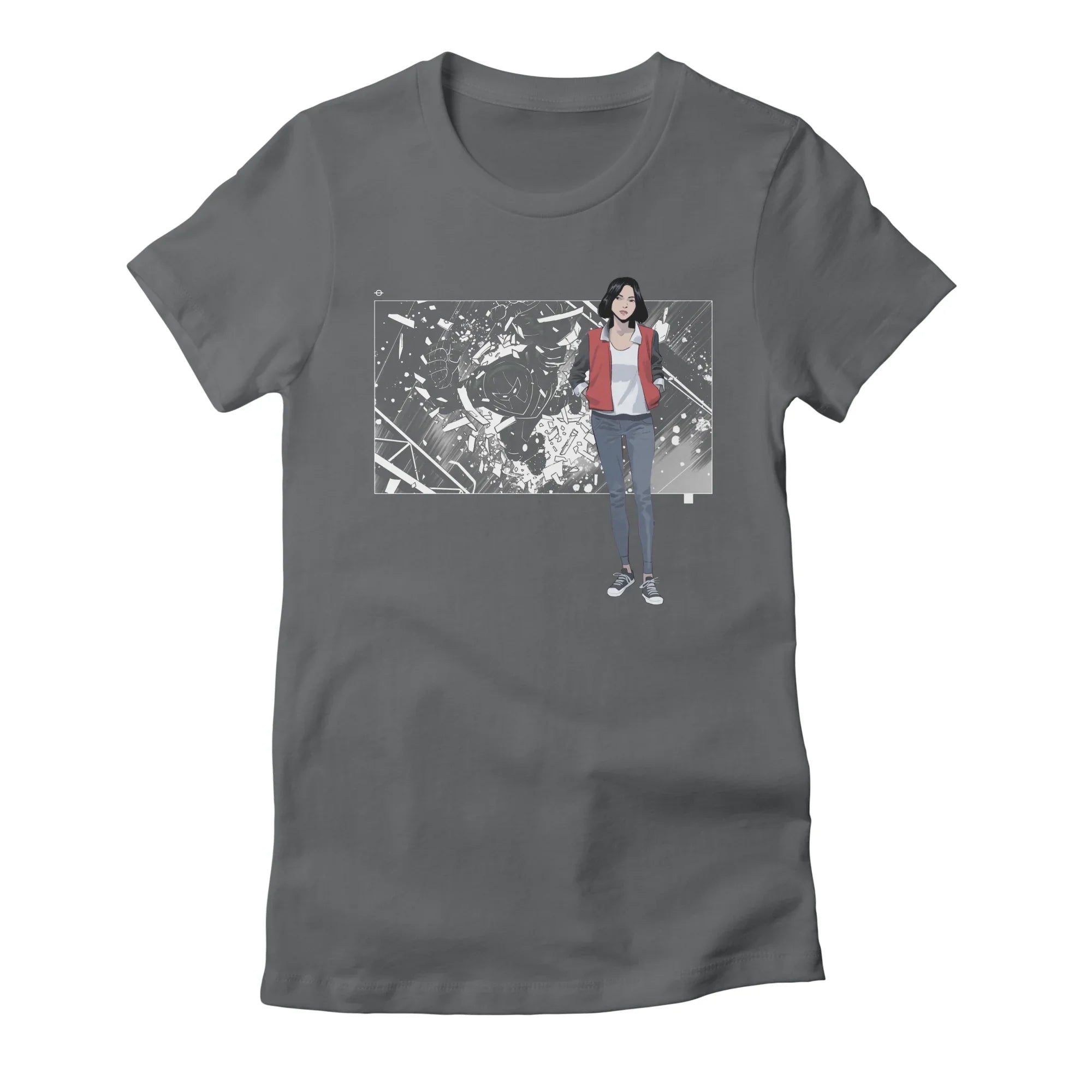 5 Years: Radiant Red — Womens T Shirt