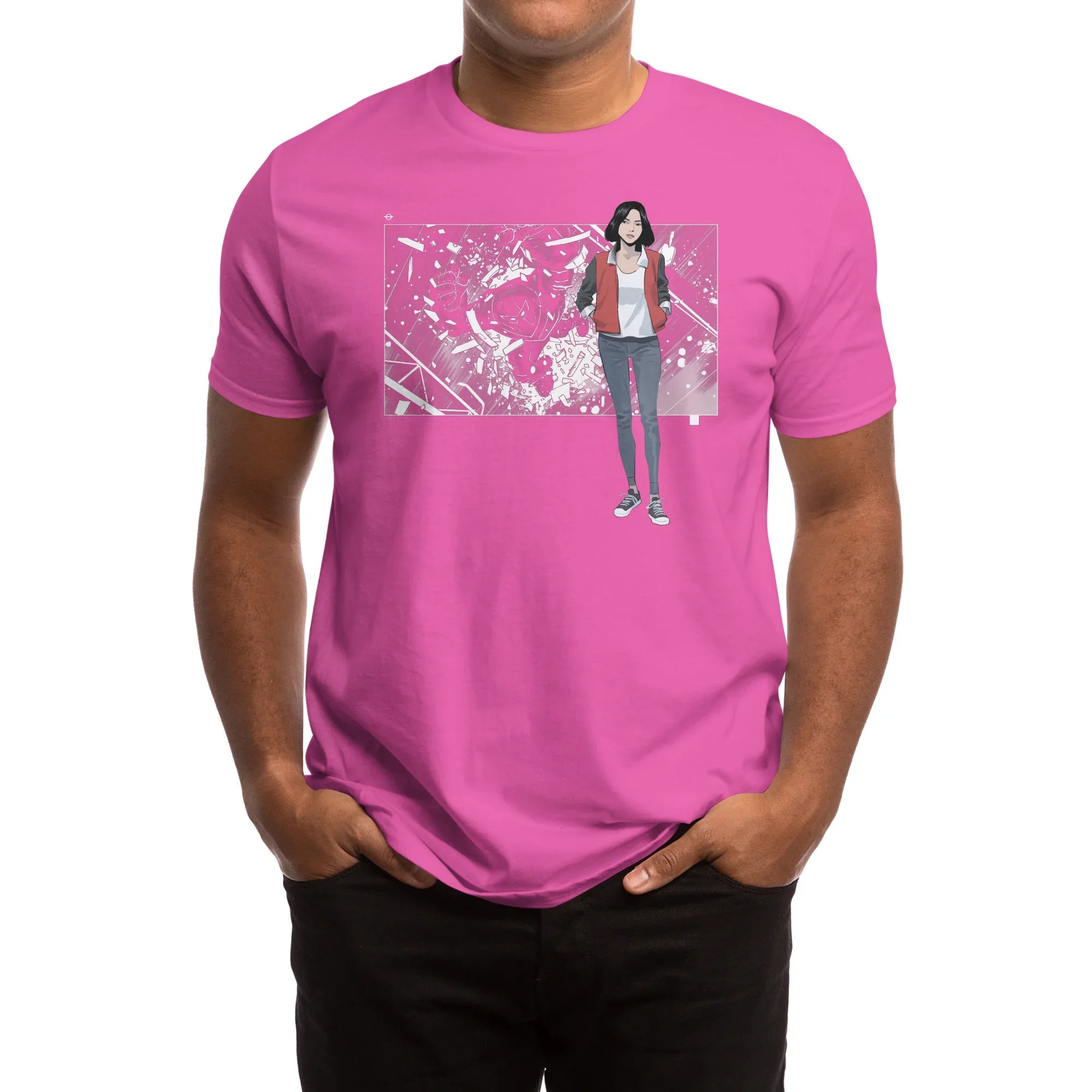 5 Years: Radiant Red — Mens T Shirt