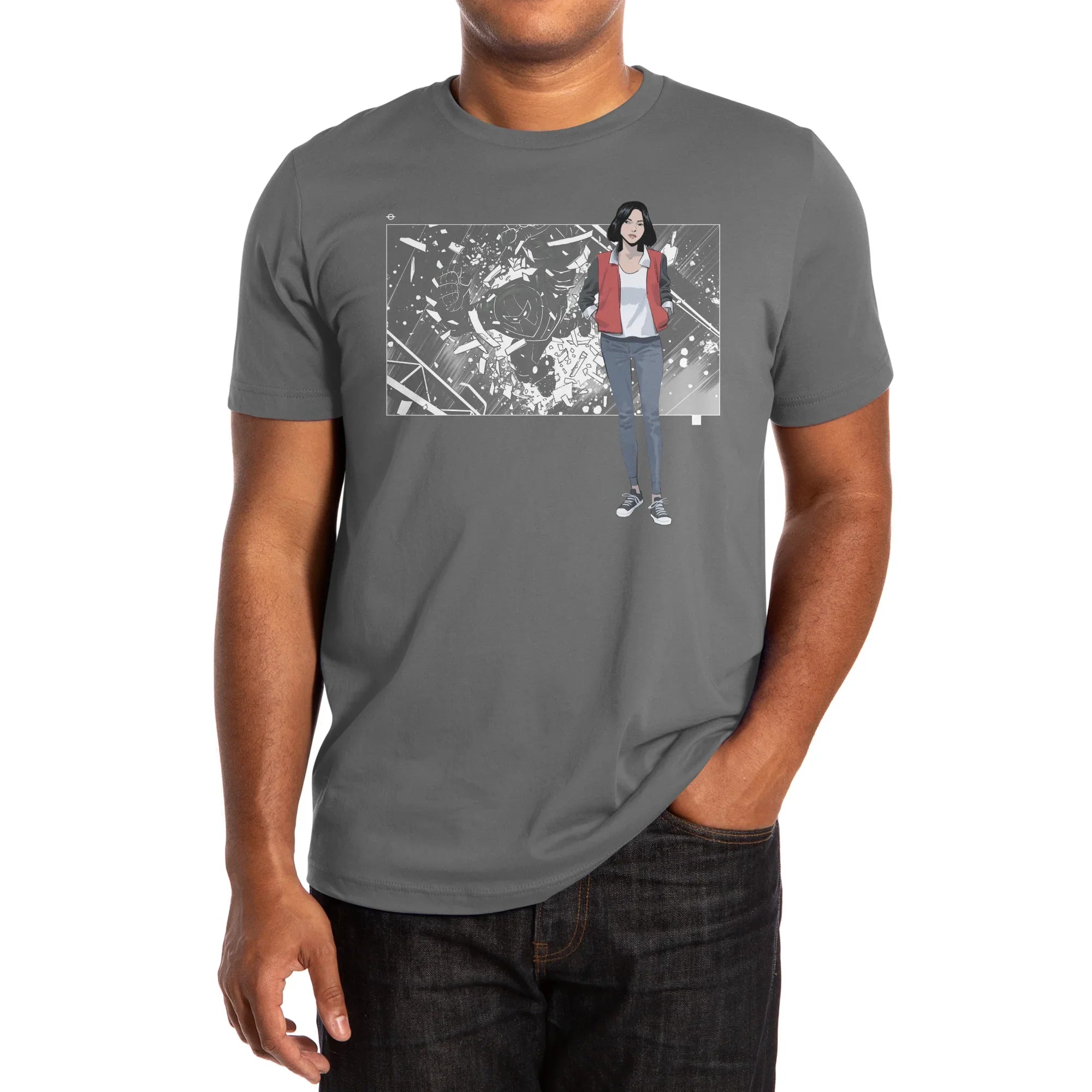 5 Years: Radiant Red — Mens T Shirt