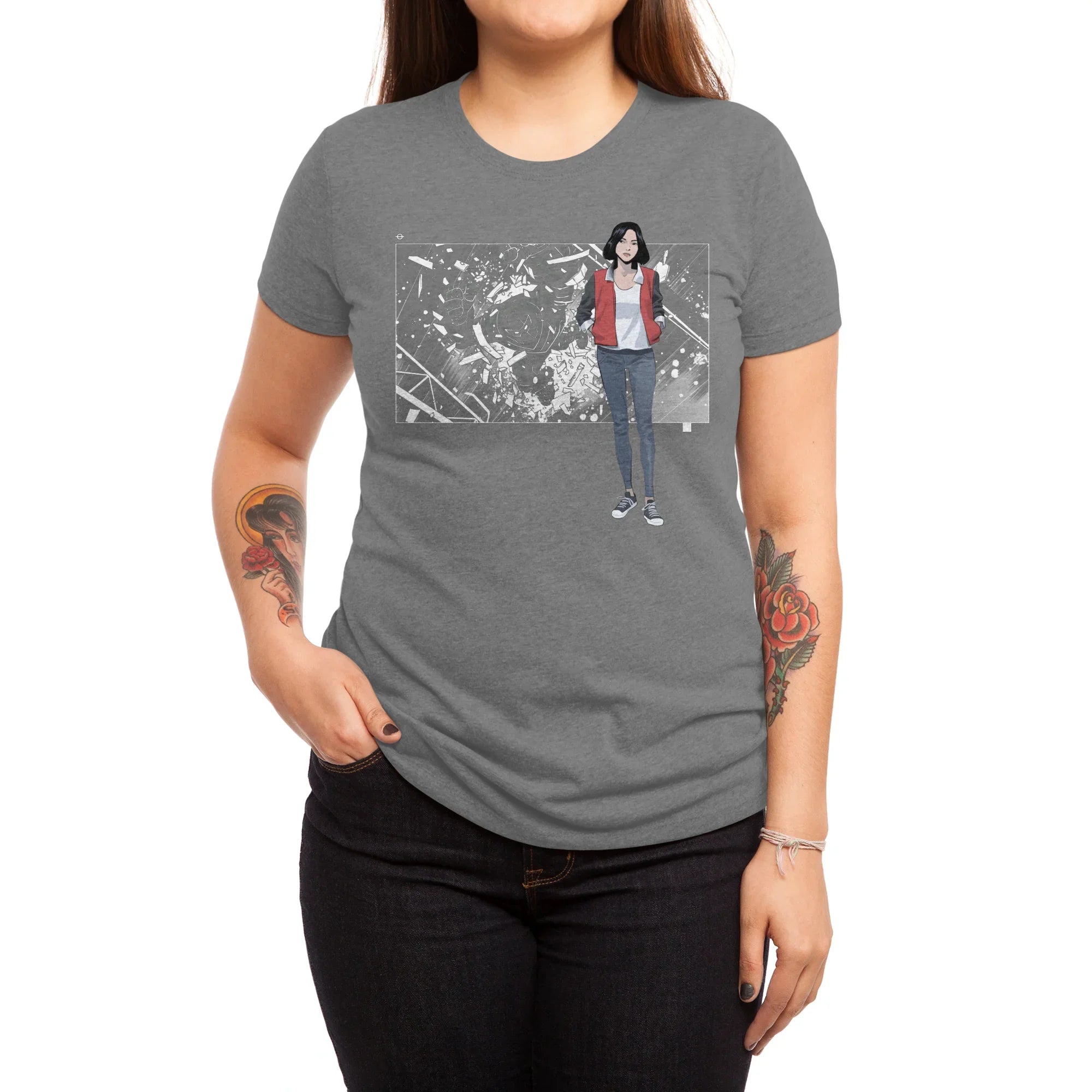 5 Years: Radiant Red — Womens T Shirt