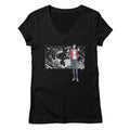5 Years: Radiant Red — Womens V Neck