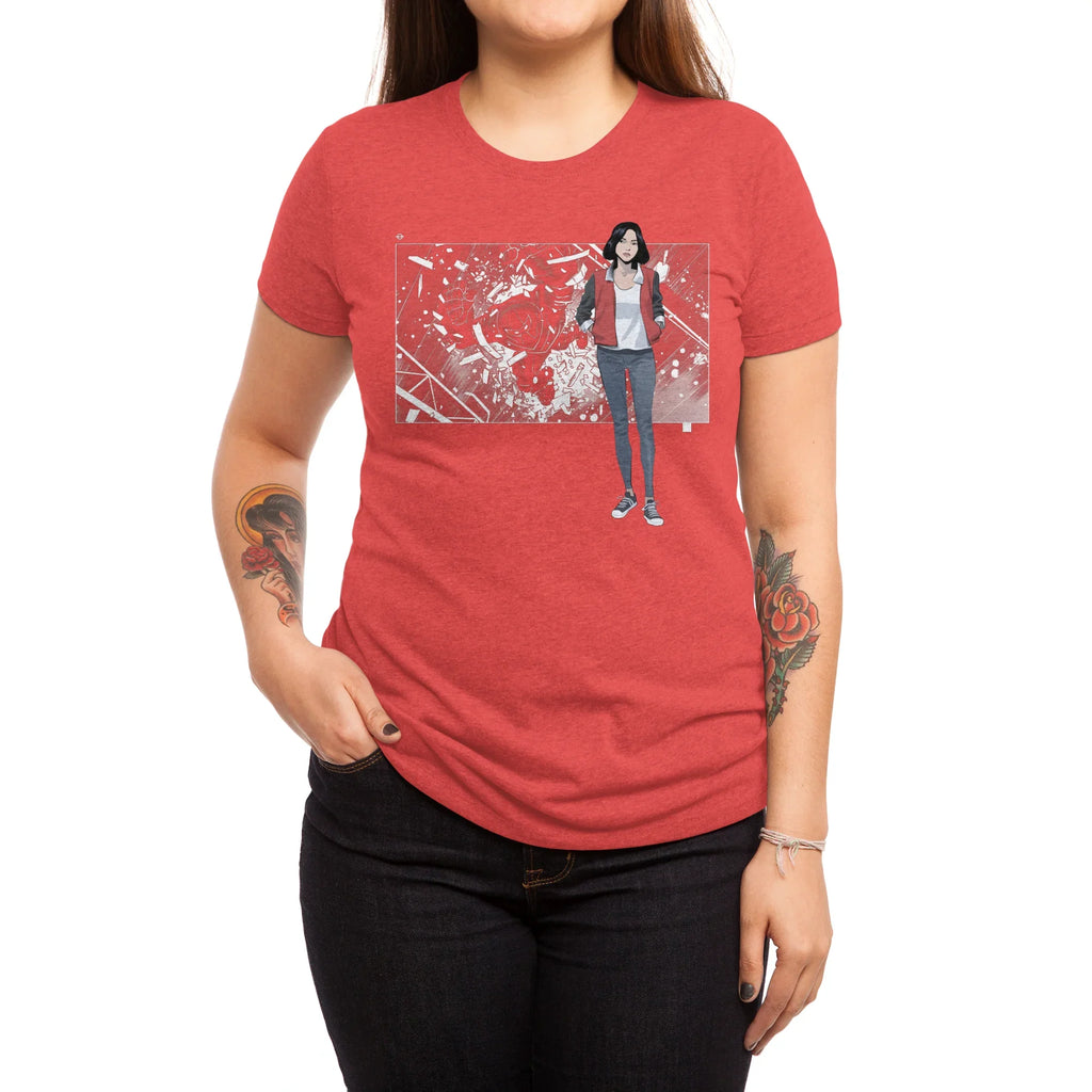 5 Years: Radiant Red — Womens T Shirt