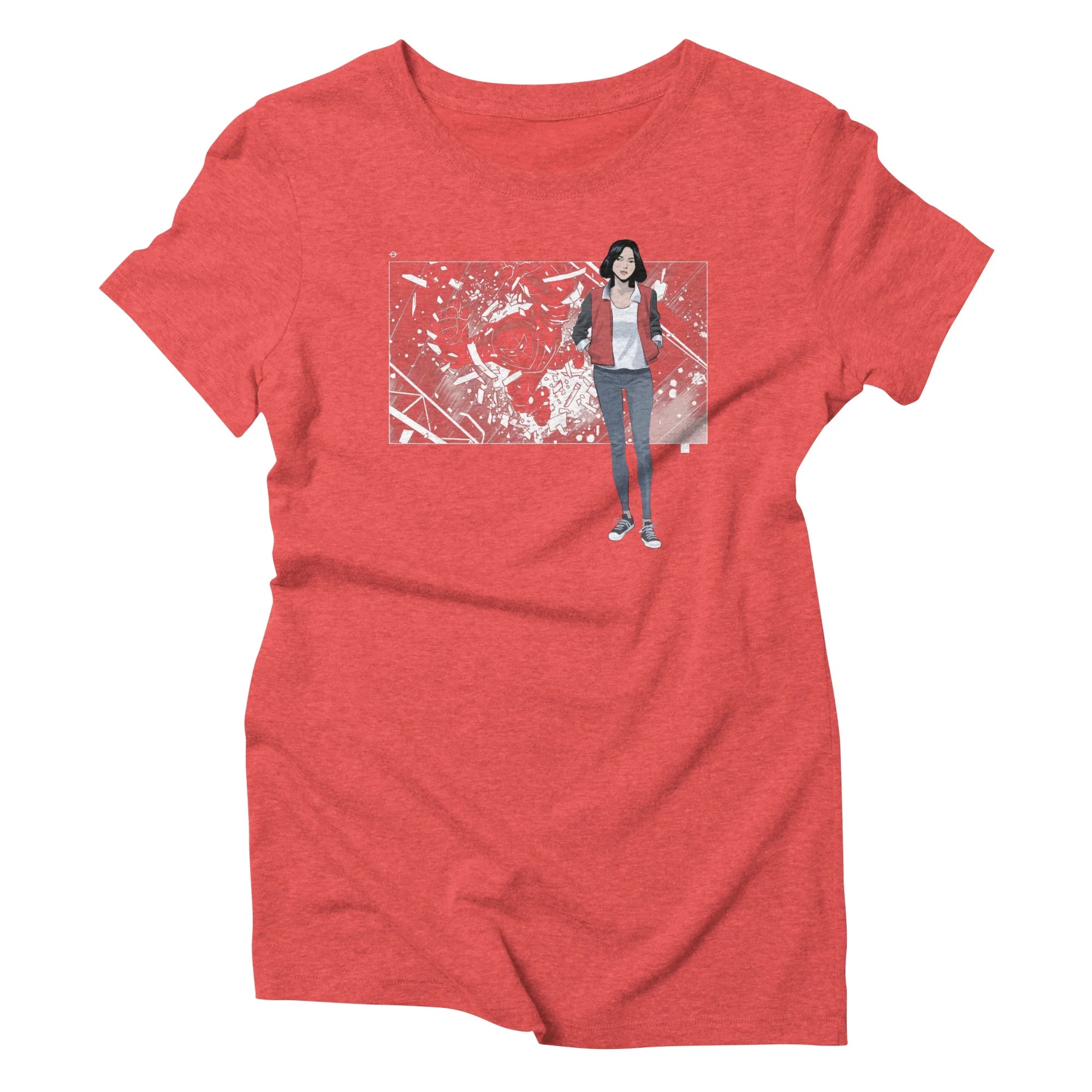 5 Years: Radiant Red — Womens T Shirt