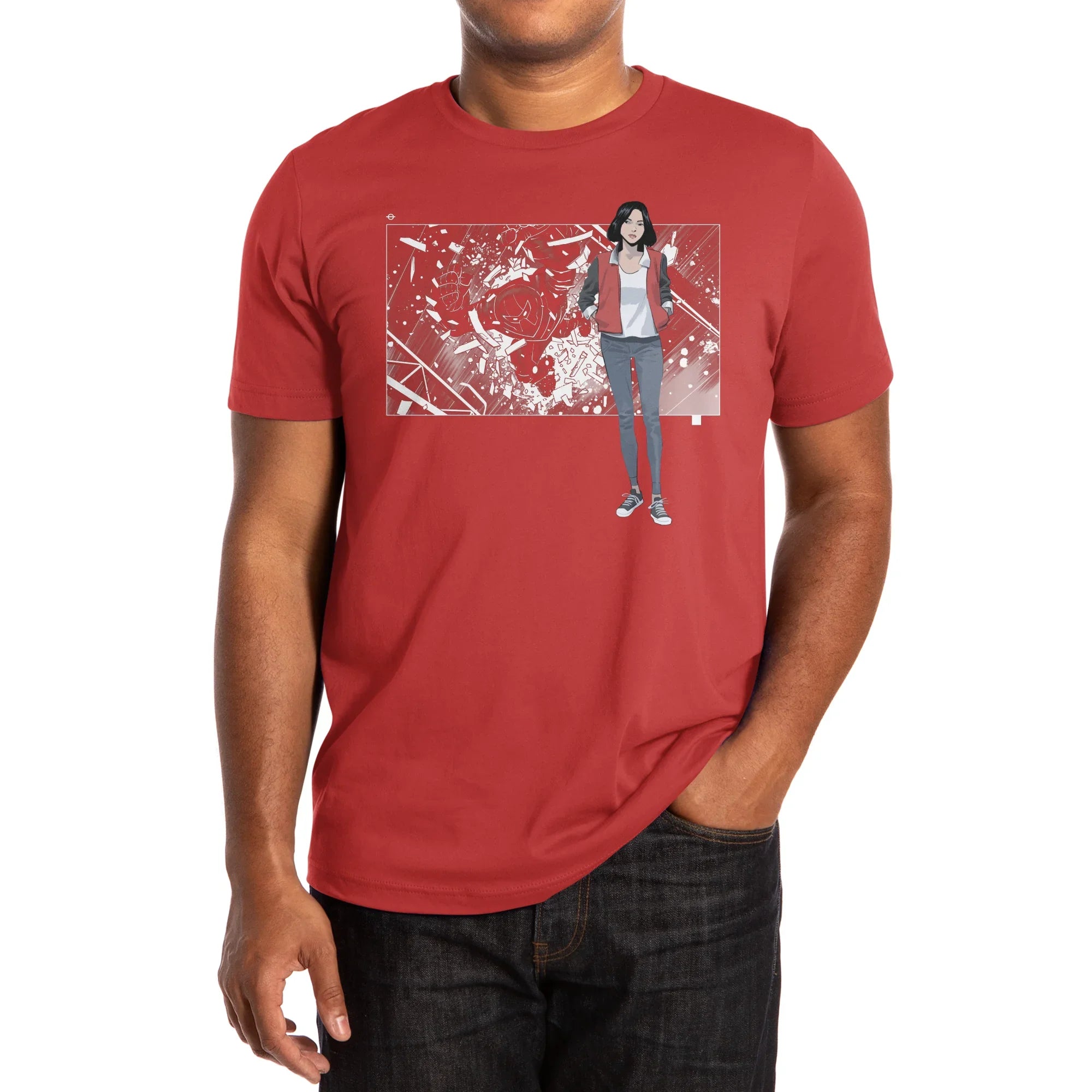 5 Years: Radiant Red — Mens T Shirt