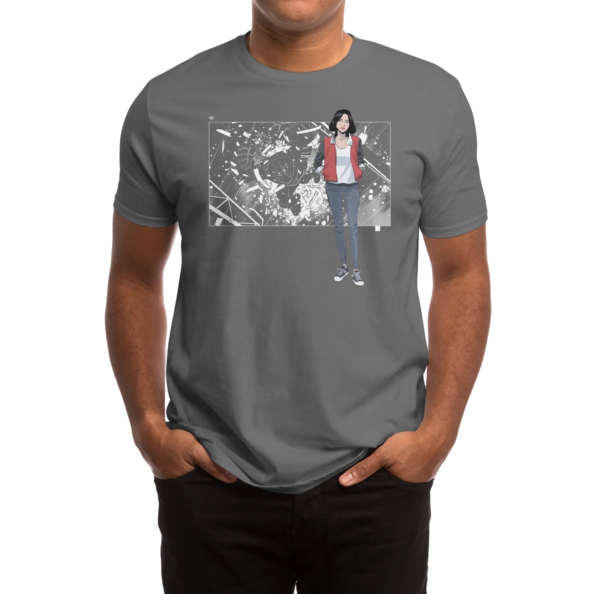 5 Years: Radiant Red — Mens T Shirt
