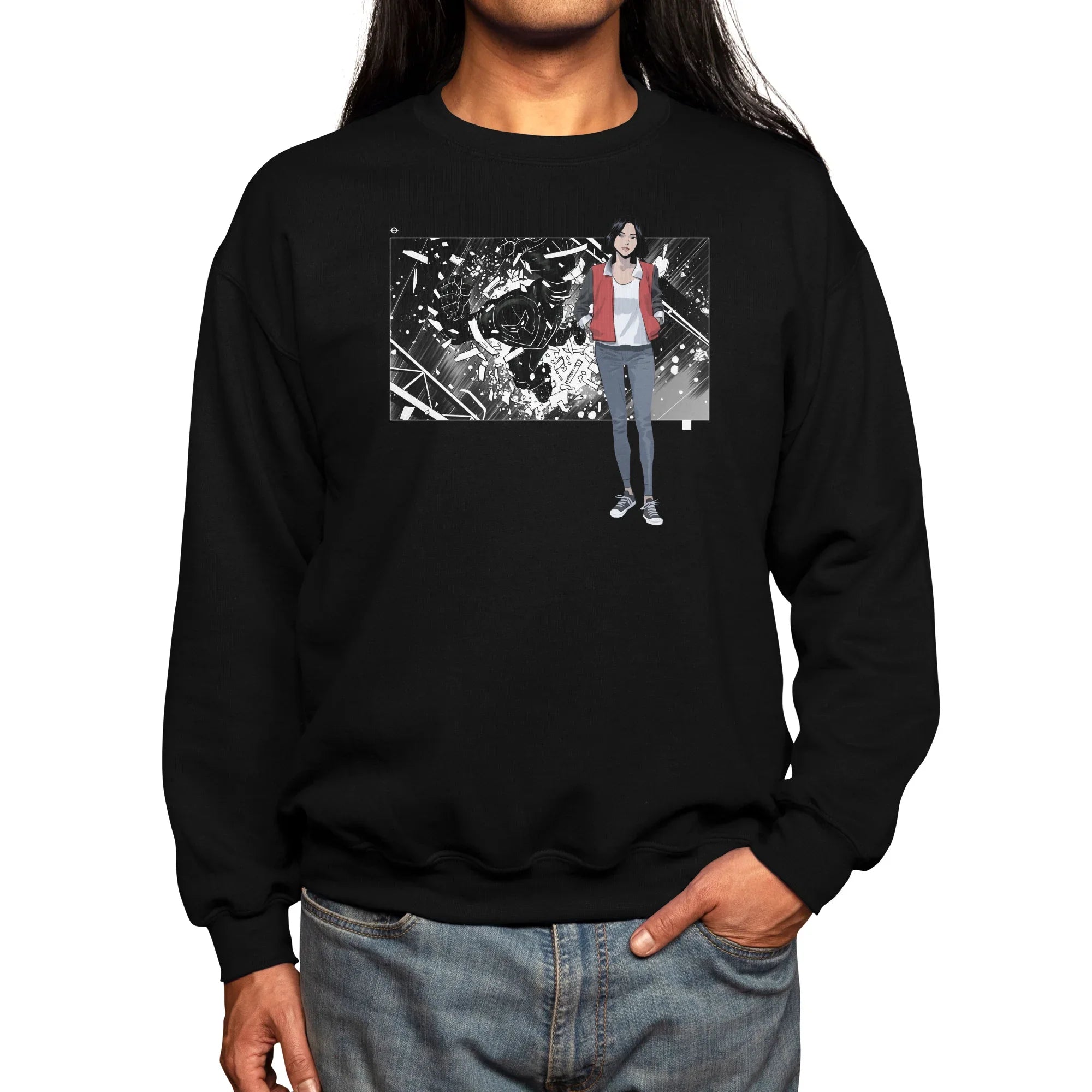 5 Years: Radiant Red — Mens Sweatshirt