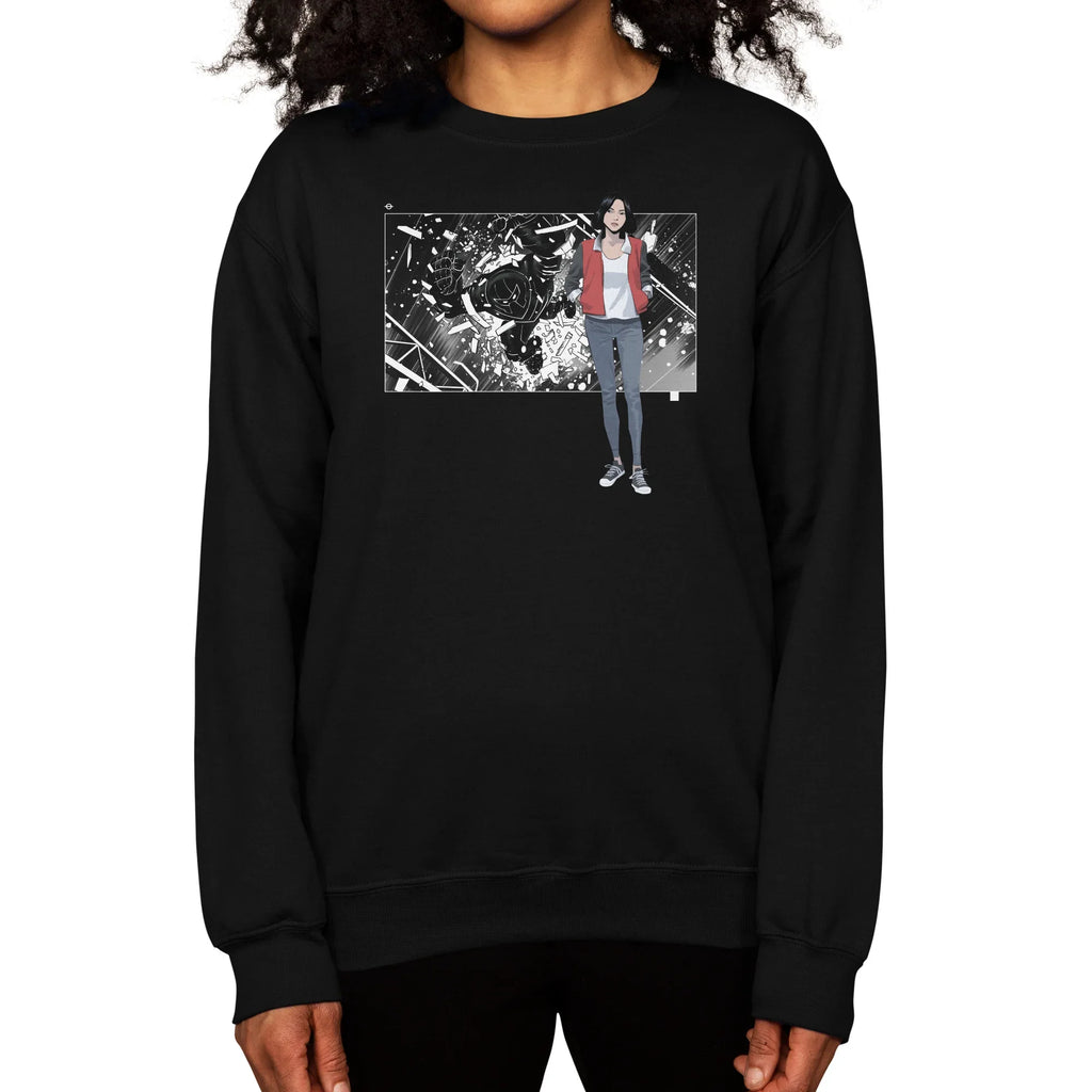 5 Years: Radiant Red — Womens Sweatshirt