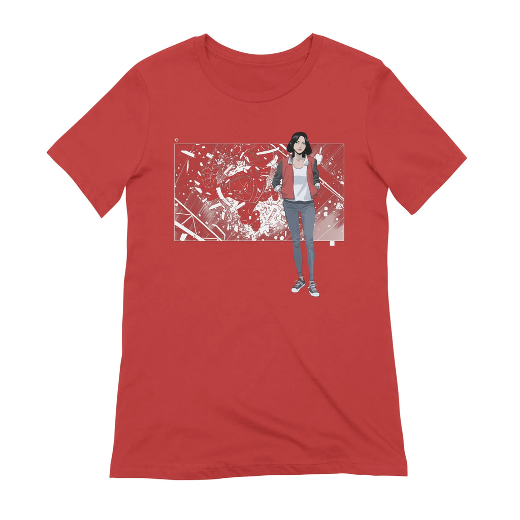 5 Years: Radiant Red — Womens T Shirt