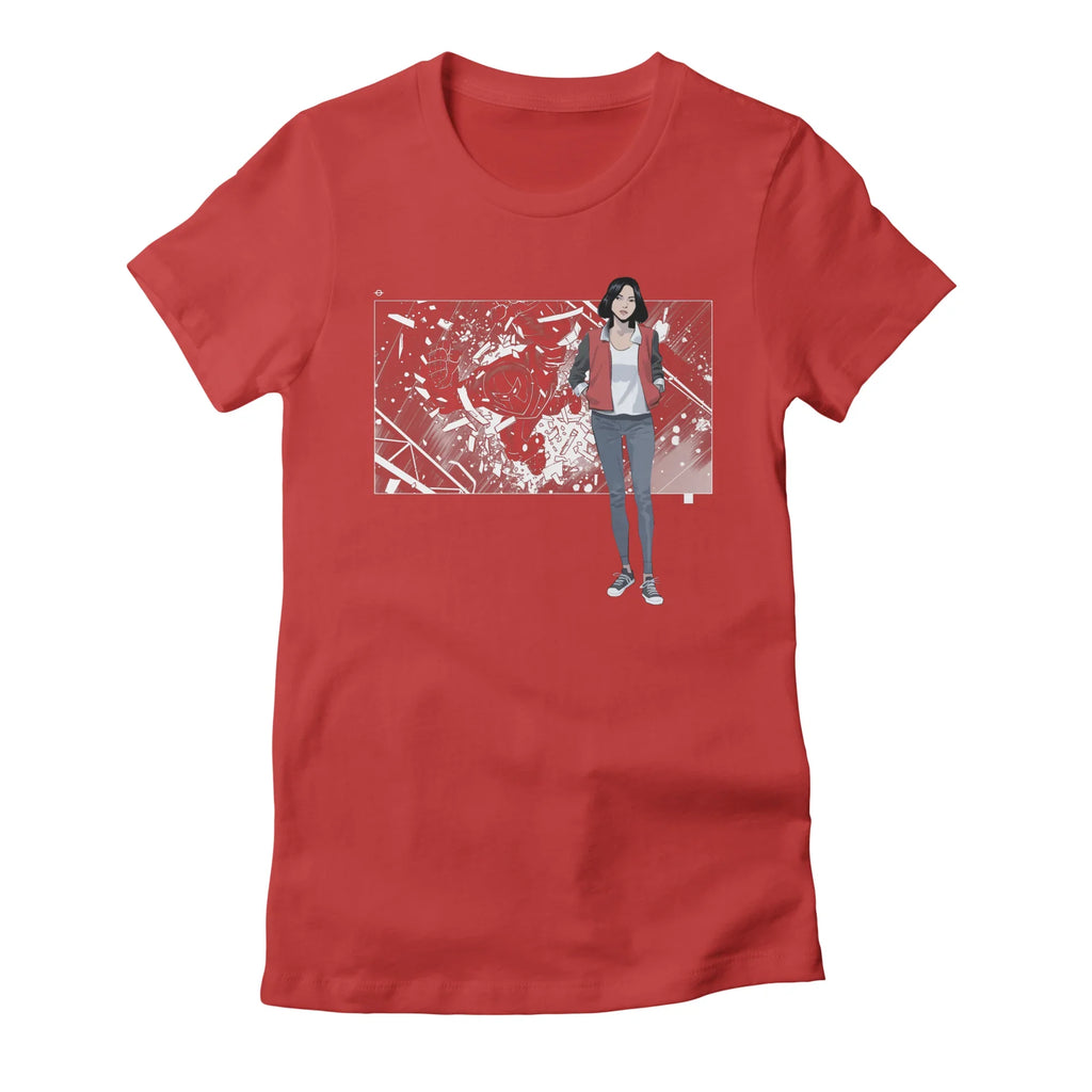 5 Years: Radiant Red — Womens T Shirt