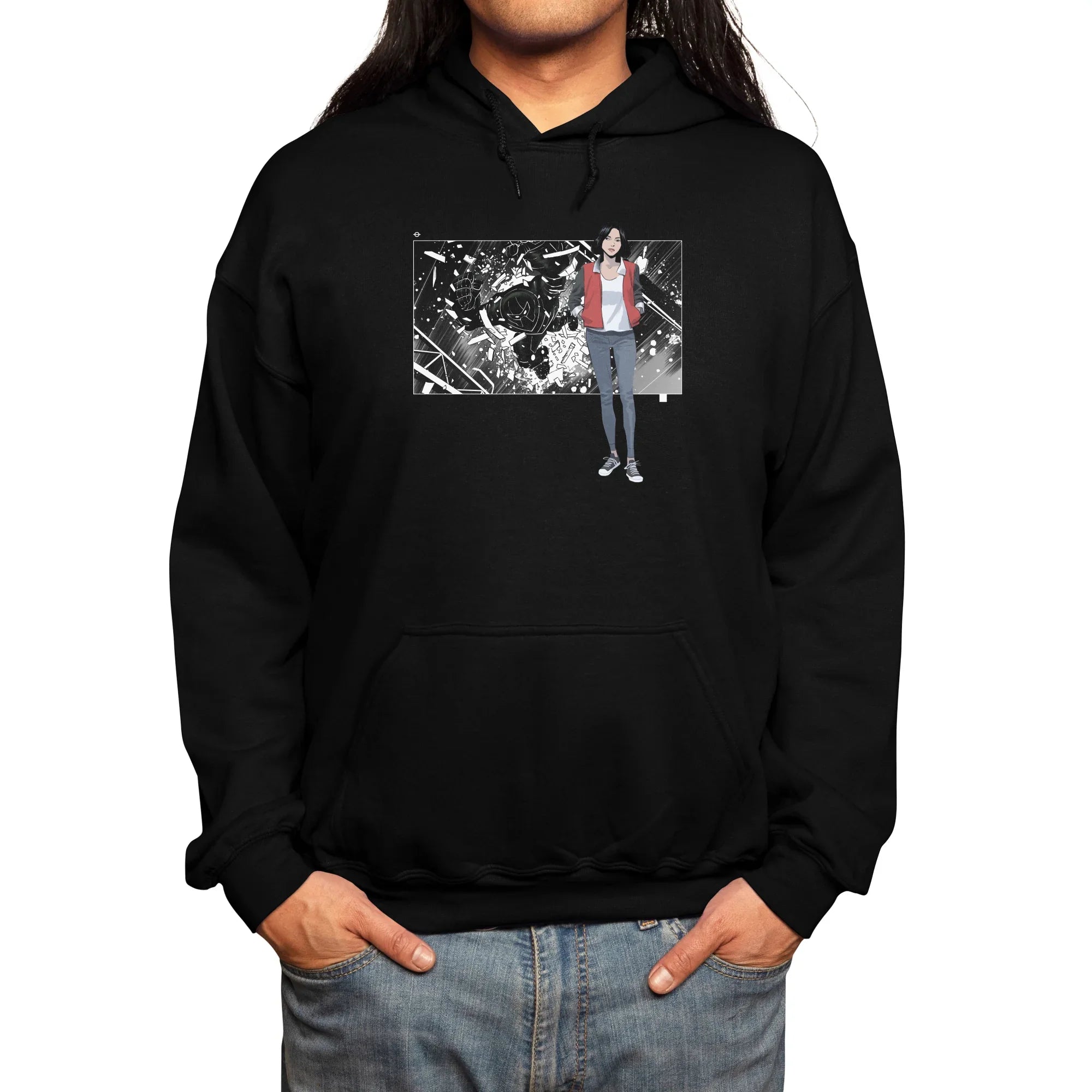 5 Years: Radiant Red — Mens Pullover Hoody