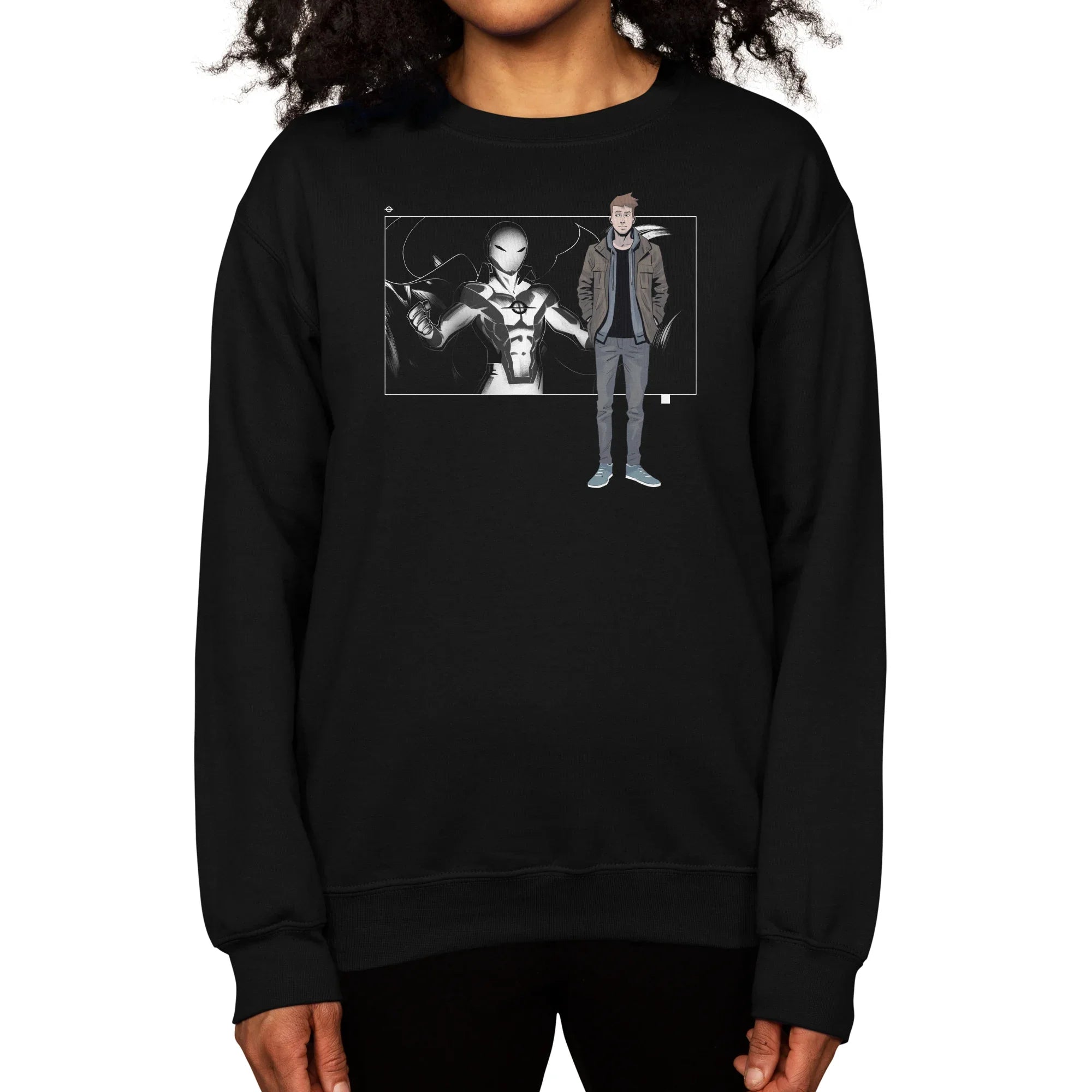 5 Years: Radiant Black (Nathan) — Womens Sweatshirt
