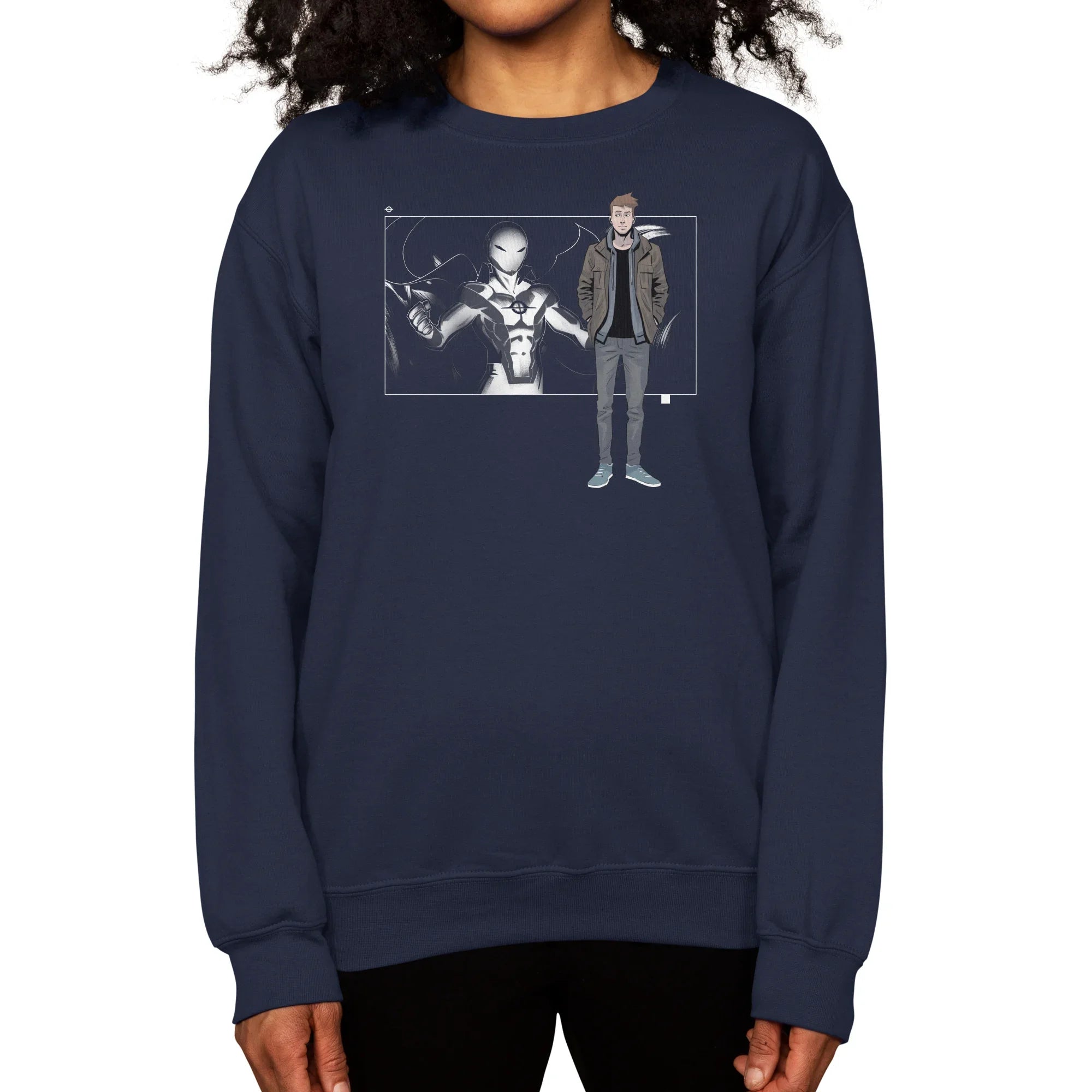 5 Years: Radiant Black (Nathan) — Womens Sweatshirt