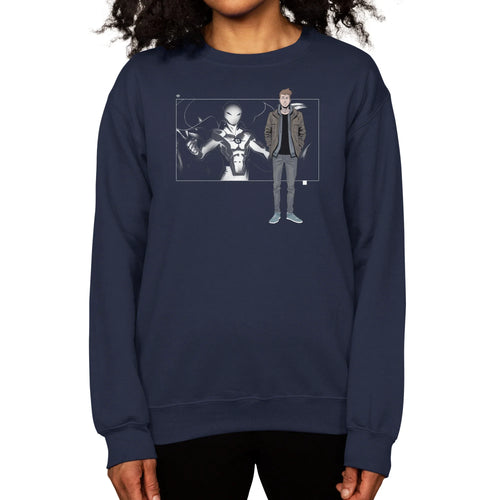 5 Years: Radiant Black (Nathan) — Womens Sweatshirt