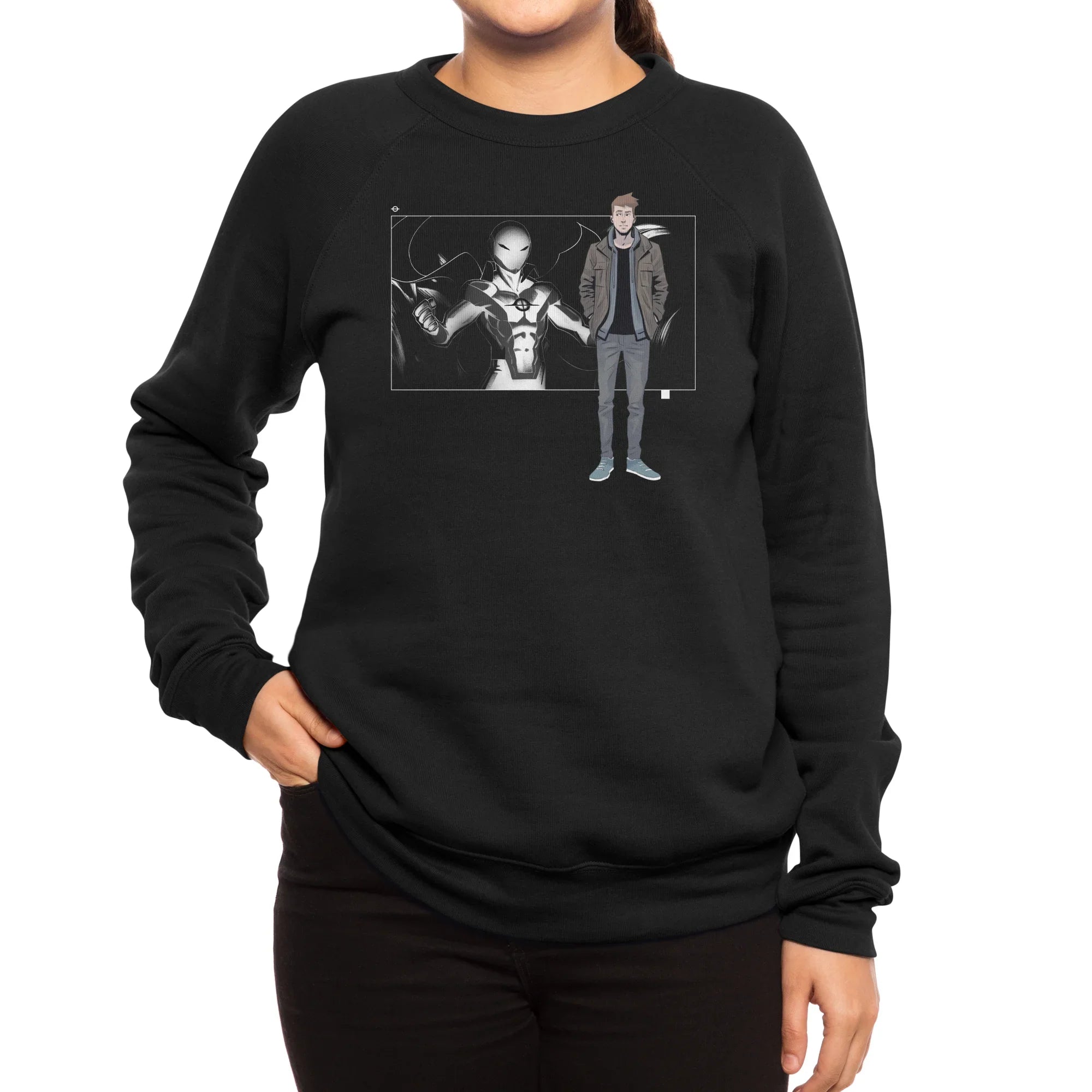 5 Years: Radiant Black (Nathan) — Womens Sweatshirt