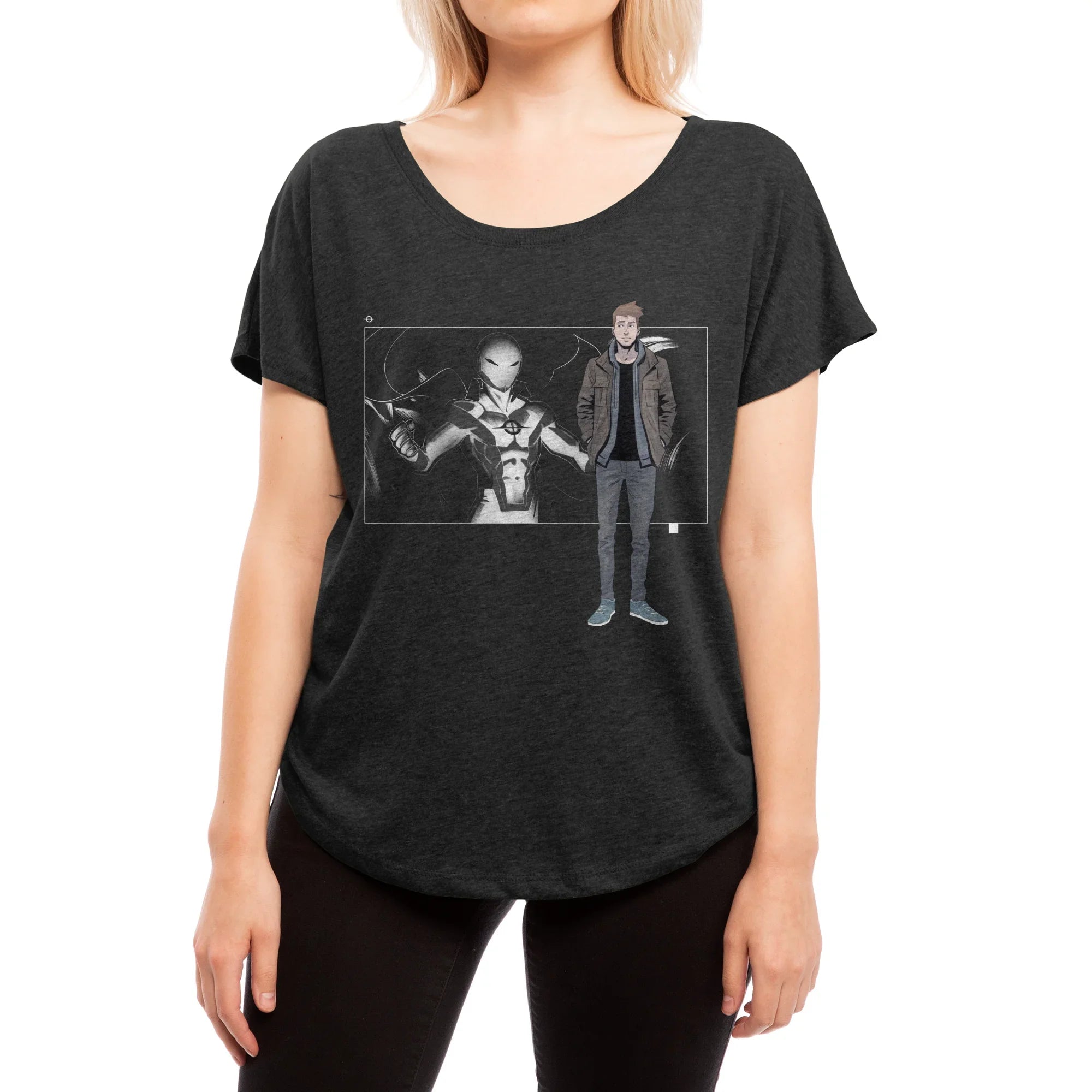 5 Years: Radiant Black (Nathan) — Womens Scoop Neck