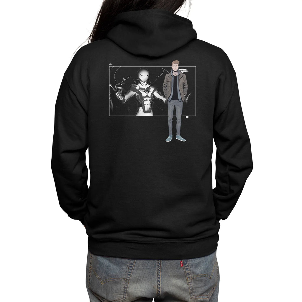 5 Years: Radiant Black (Nathan) — Mens Zip Up Hoody