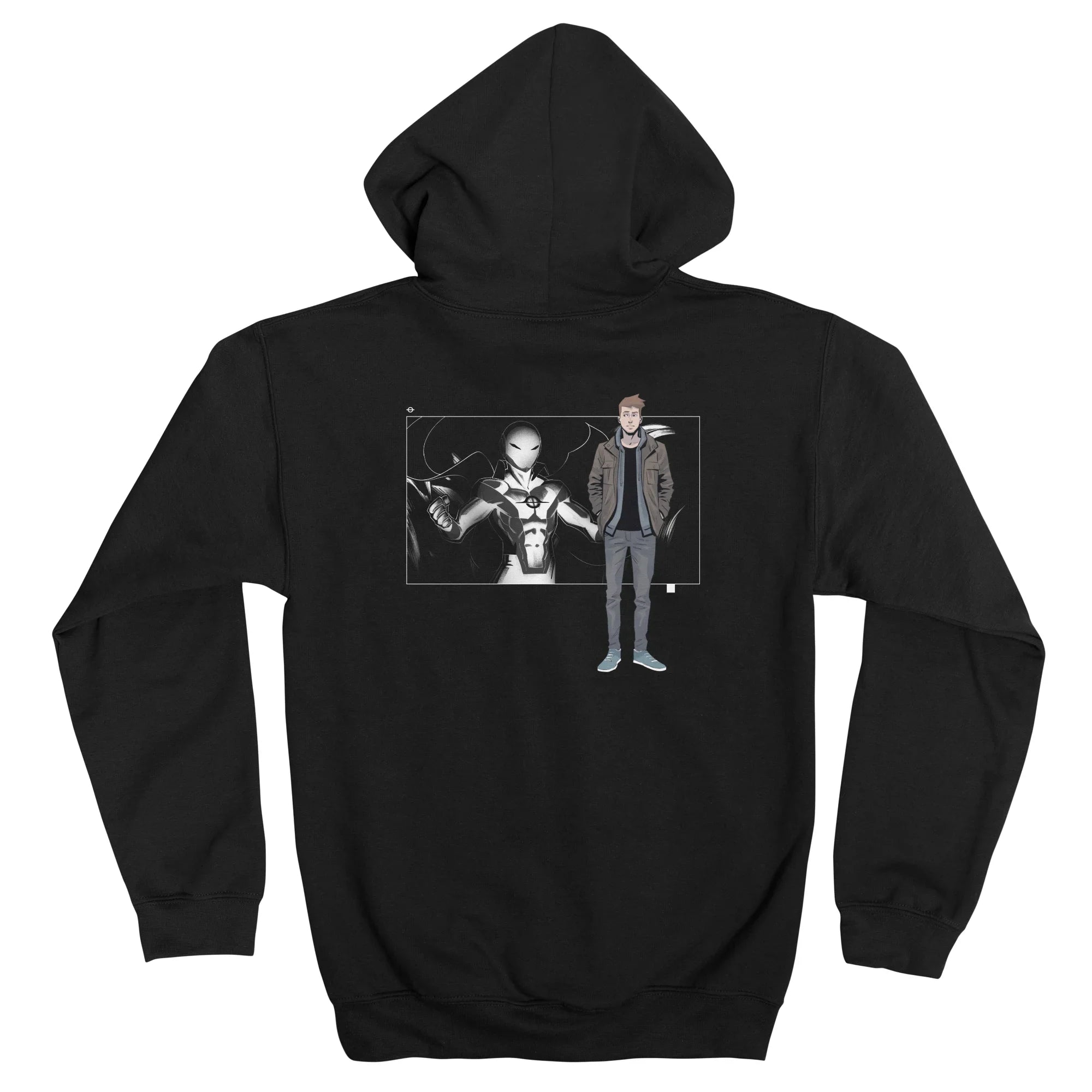 5 Years: Radiant Black (Nathan) — Mens Zip Up Hoody