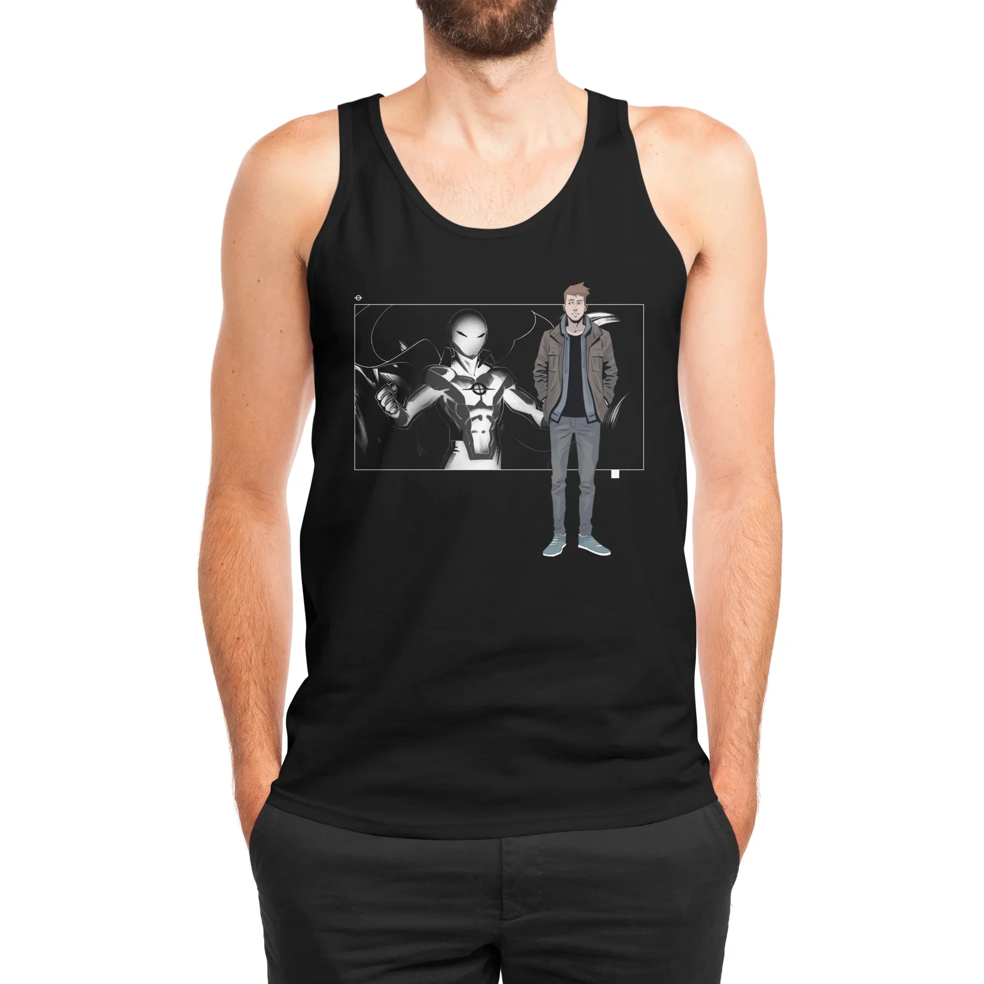 5 Years: Radiant Black (Nathan) — Mens Tank