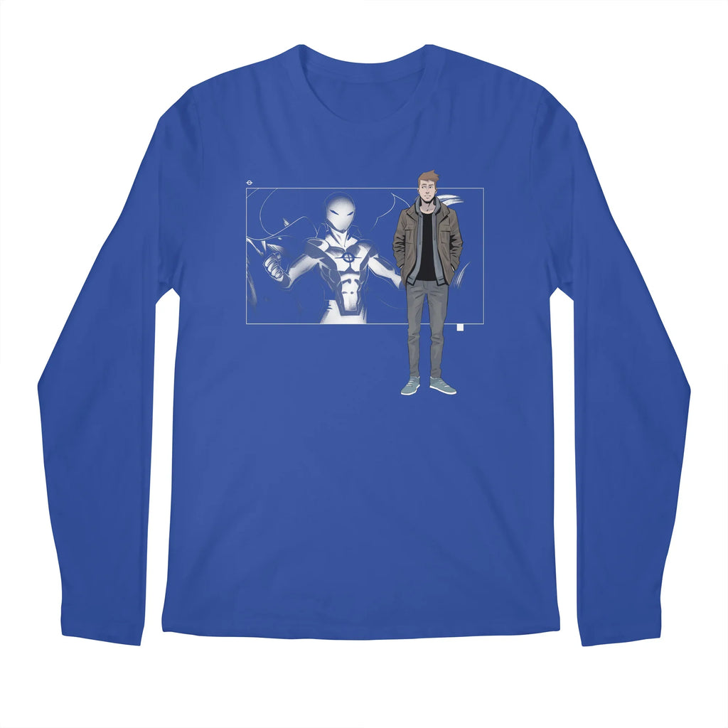 5 Years: Radiant Black (Nathan) — Mens Longsleeve T Shirt