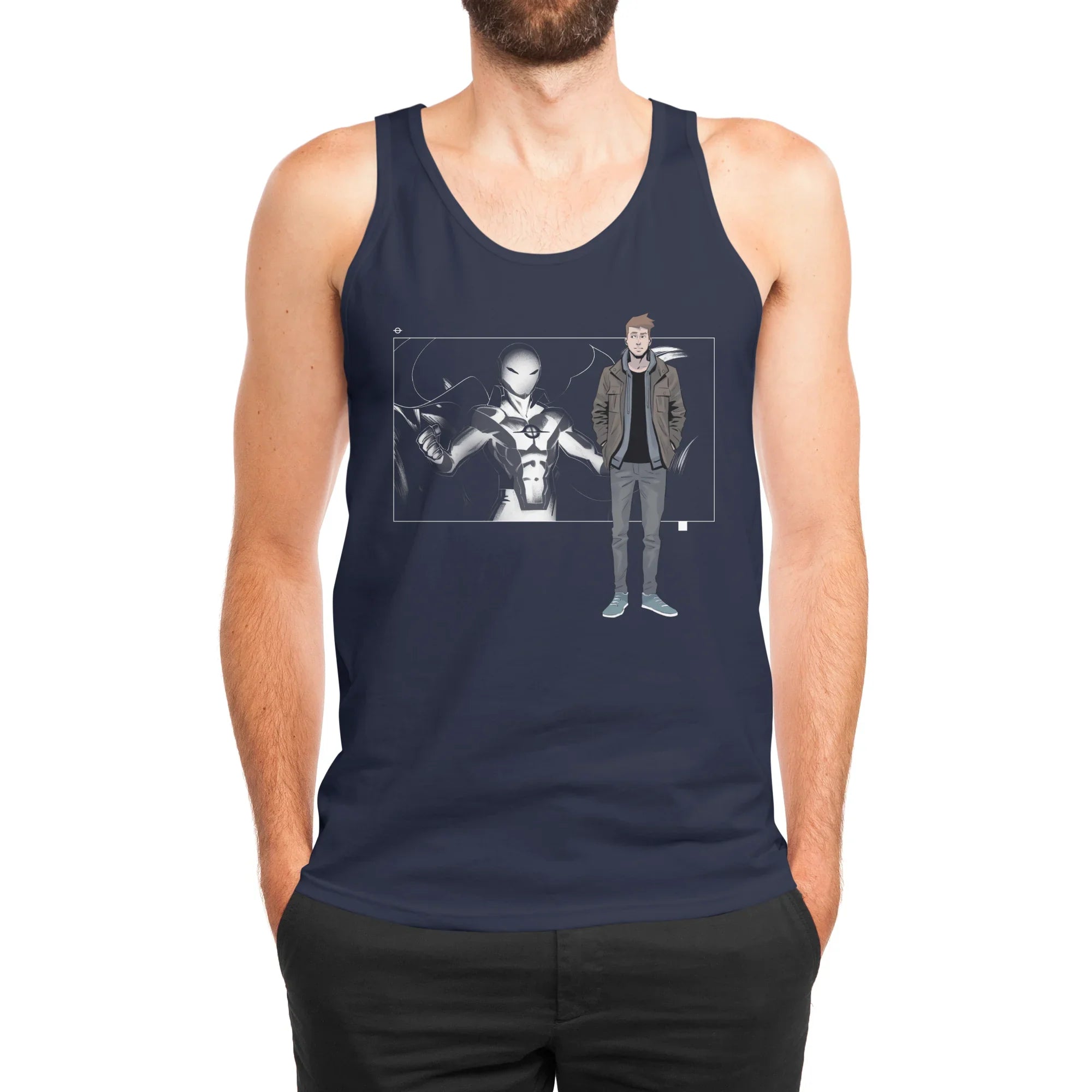 5 Years: Radiant Black (Nathan) — Mens Tank