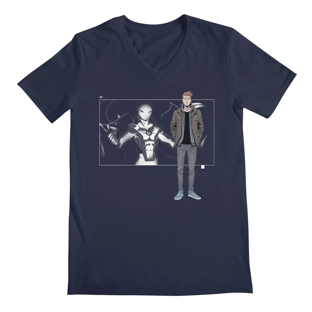 5 Years: Radiant Black (Nathan) — Mens V Neck