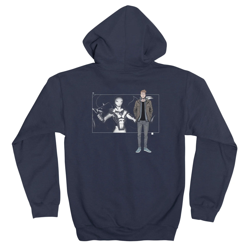 5 Years: Radiant Black (Nathan) — Mens Zip Up Hoody