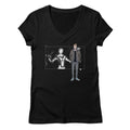 5 Years: Radiant Black (Nathan) — Womens V Neck