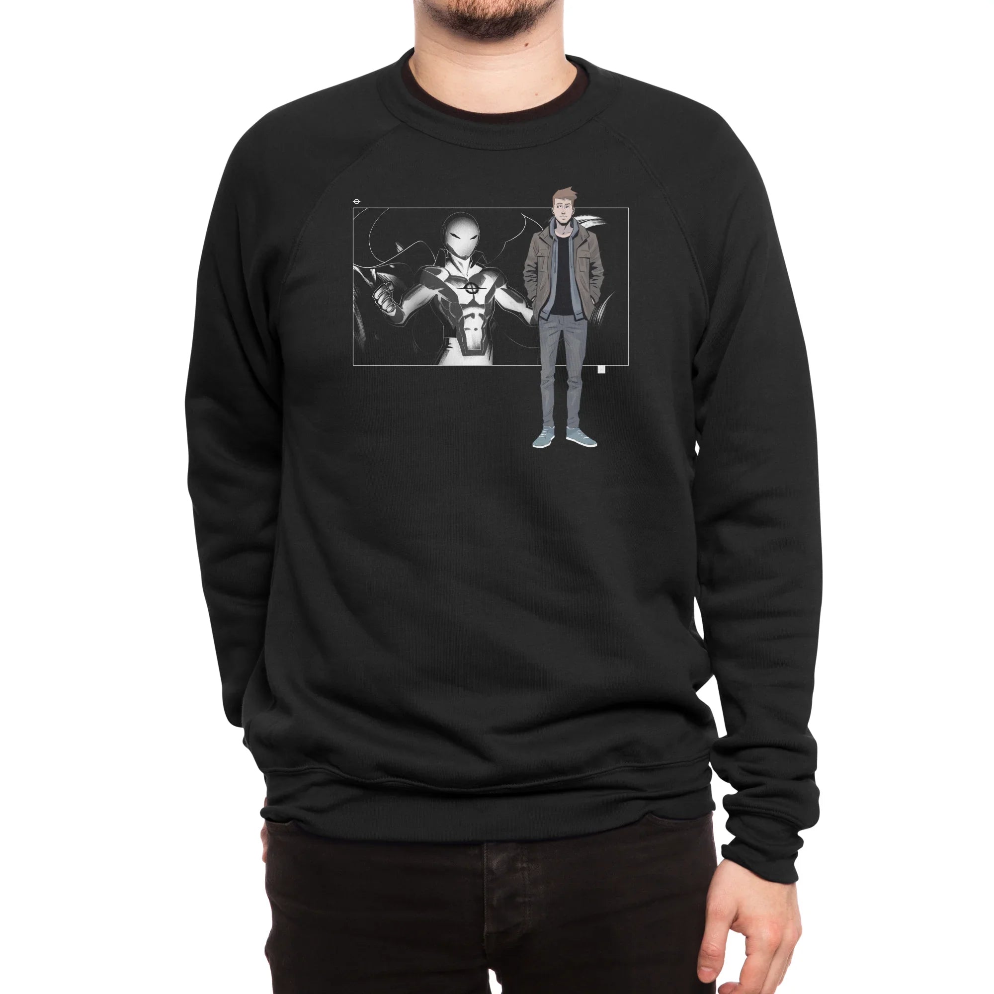 5 Years: Radiant Black (Nathan) — Mens Sweatshirt