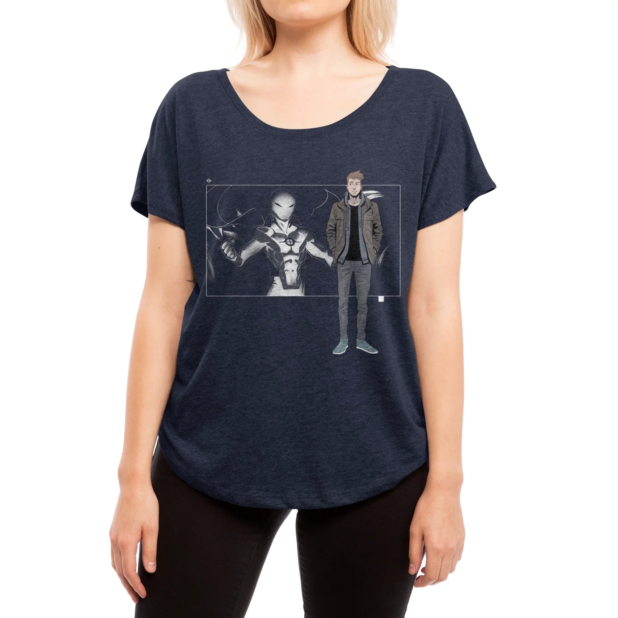 5 Years: Radiant Black (Nathan) — Womens Scoop Neck
