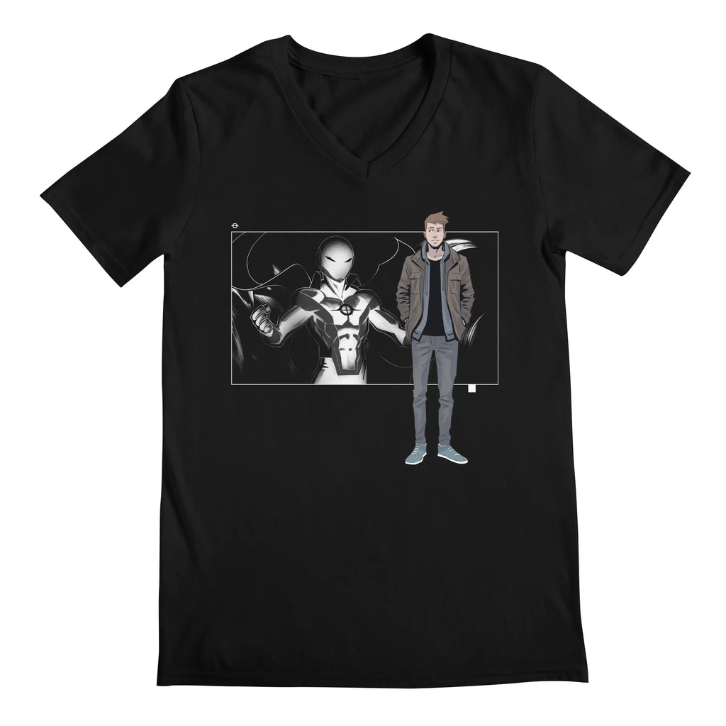 5 Years: Radiant Black (Nathan) — Mens V Neck