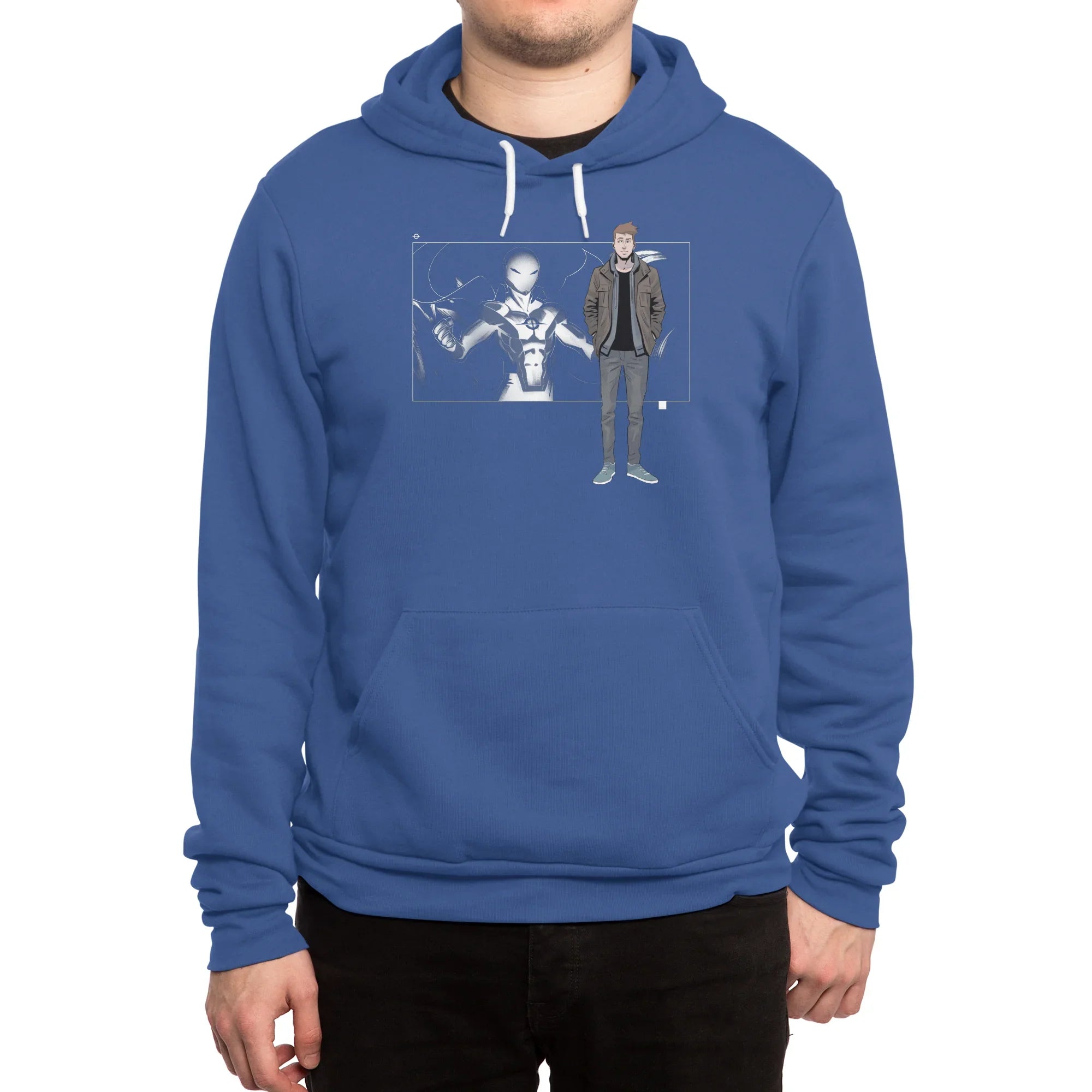 5 Years: Radiant Black (Nathan) — Mens Pullover Hoody