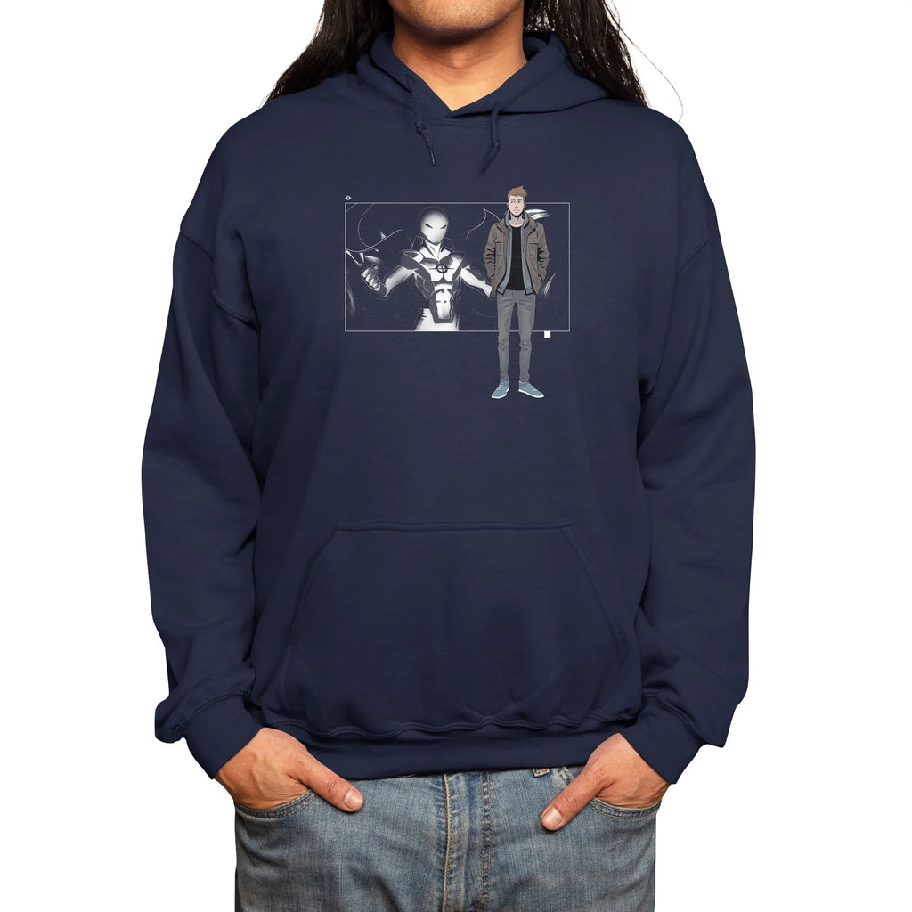5 Years: Radiant Black (Nathan) — Mens Pullover Hoody
