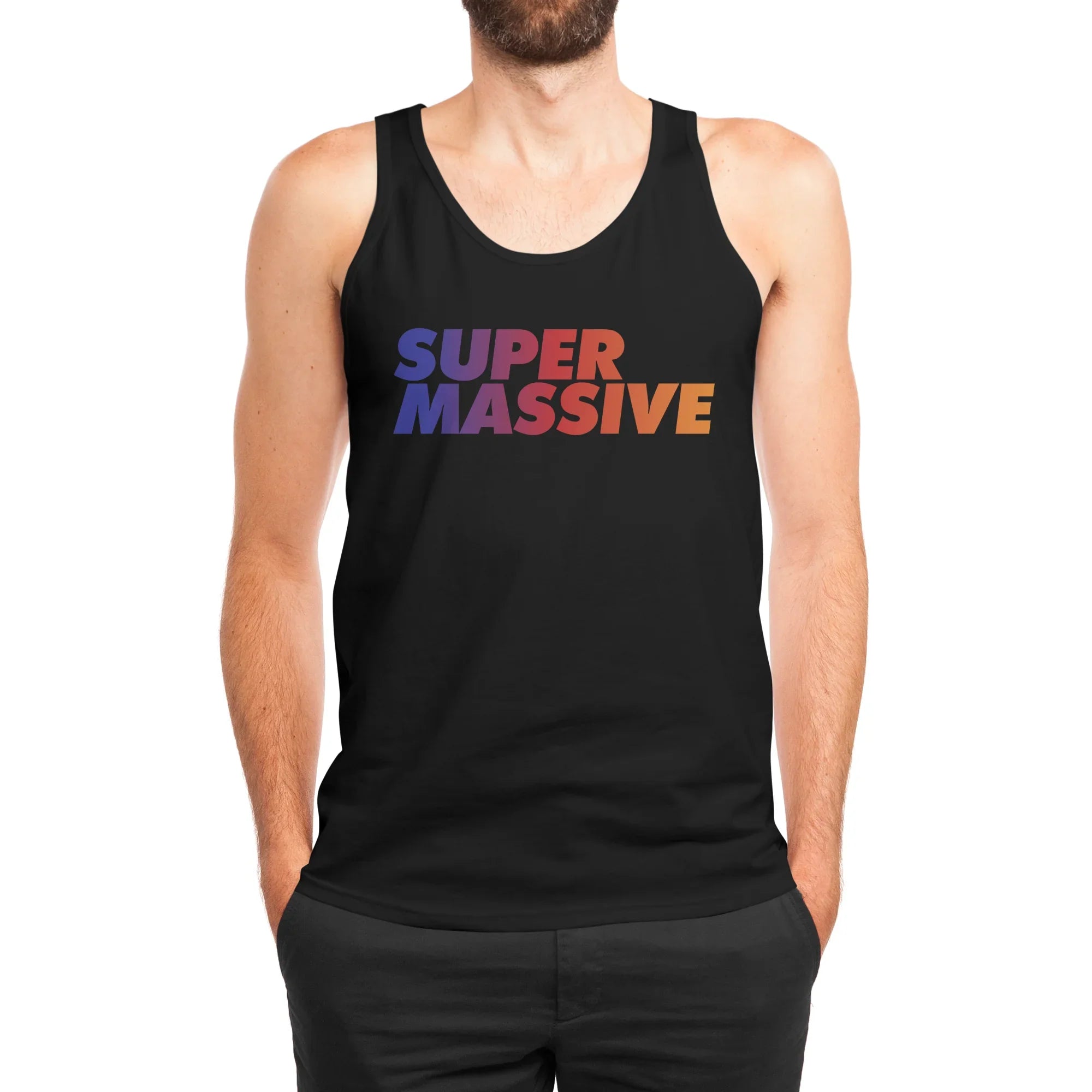 Super Massive Logo — Mens Tank