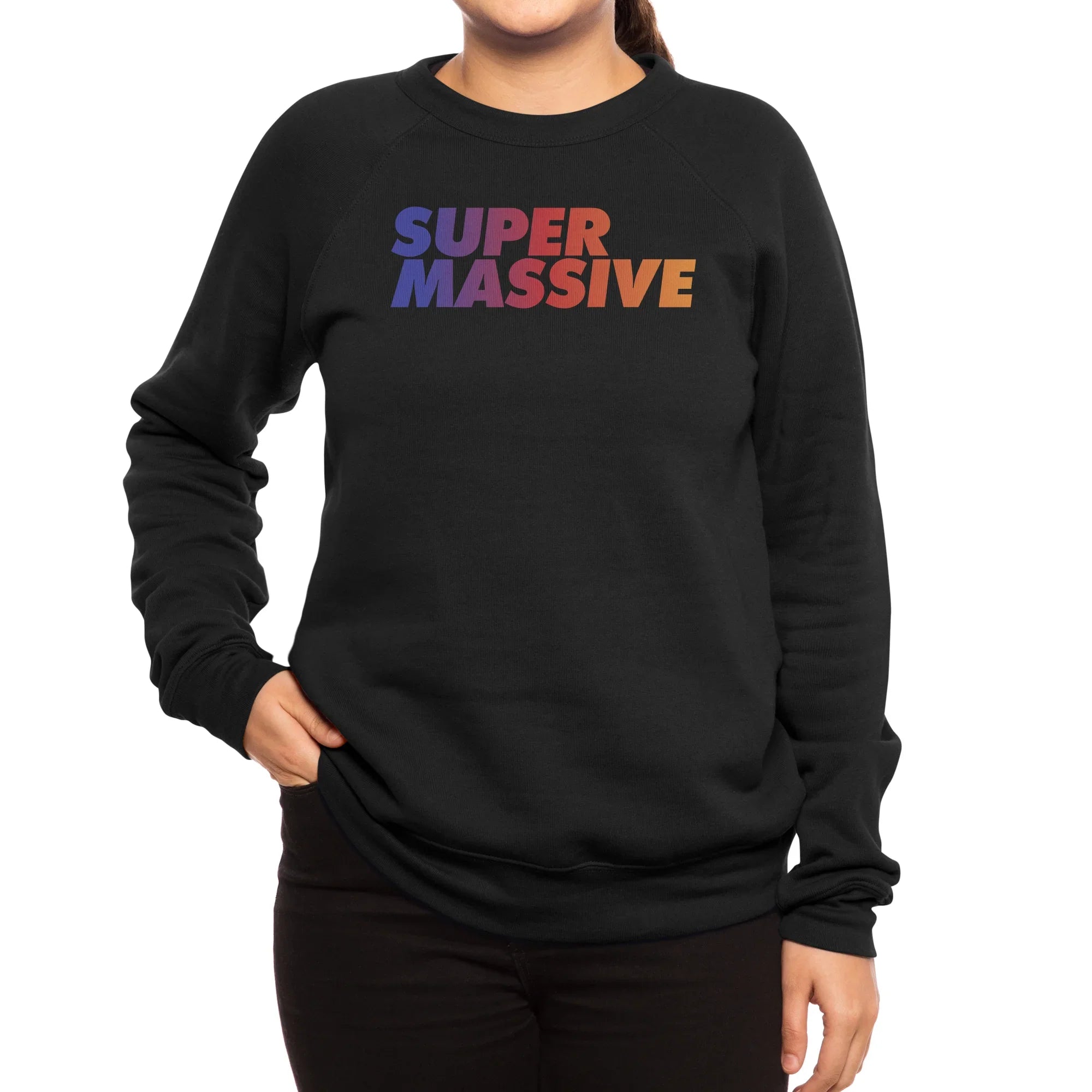 Super Massive Logo — Womens Sweatshirt