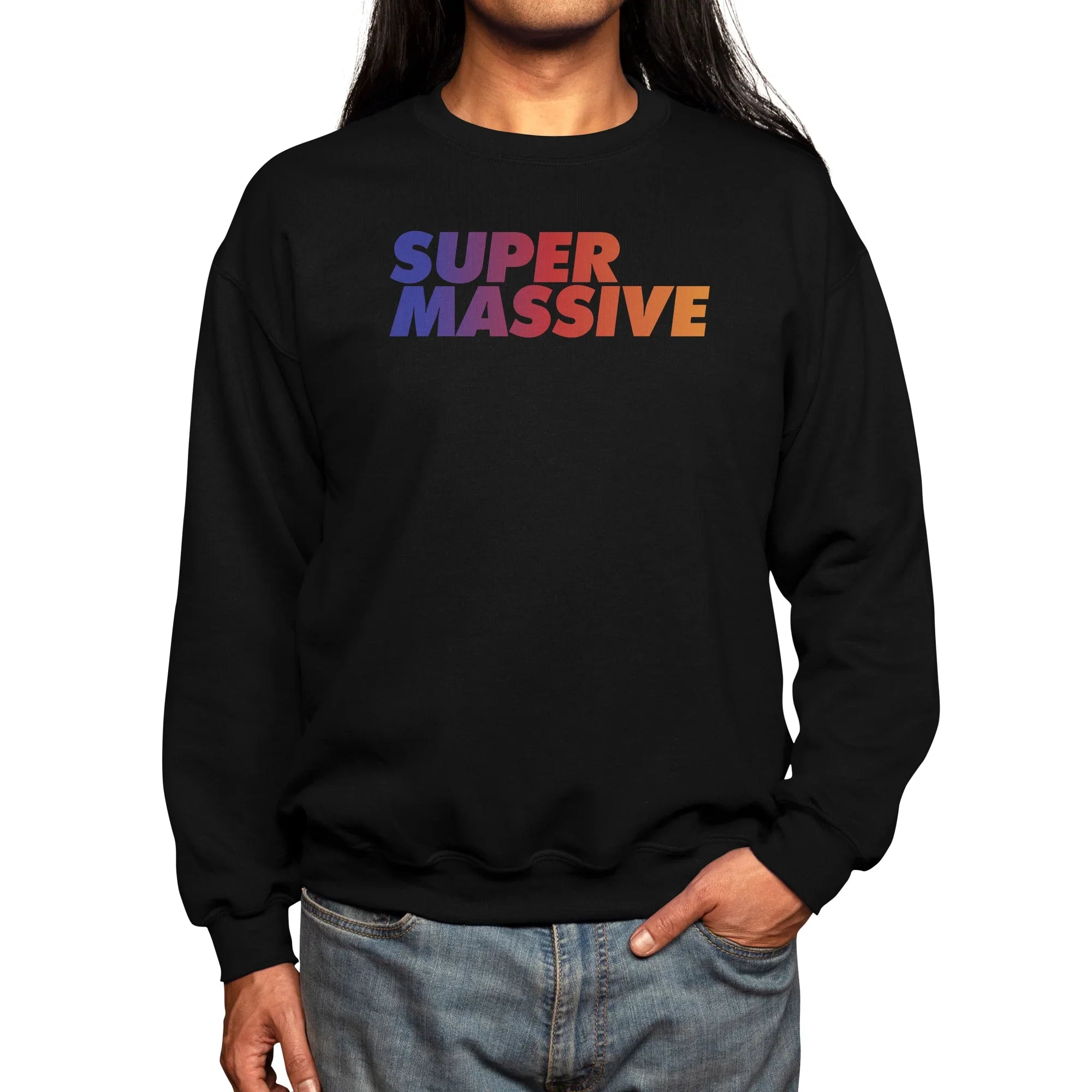Super Massive Logo — Mens Sweatshirt
