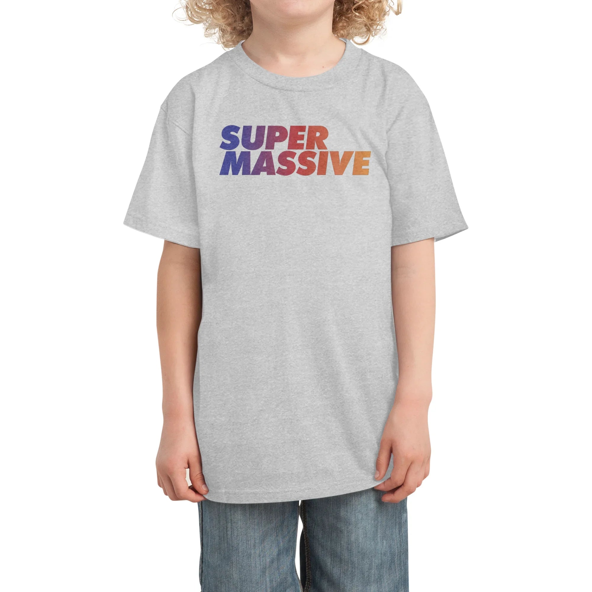 Super Massive Logo — Kids T Shirt