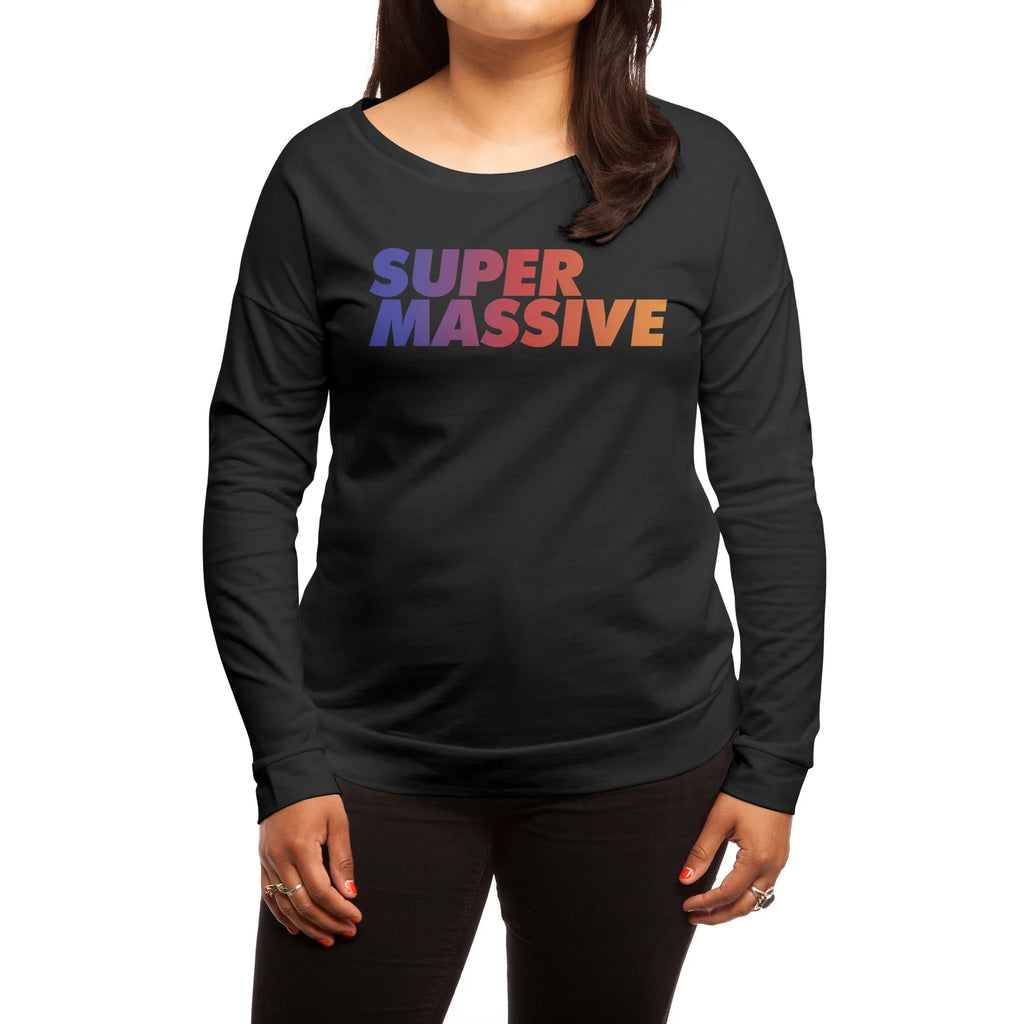 Super Massive Logo — Womens Longsleeve T Shirt